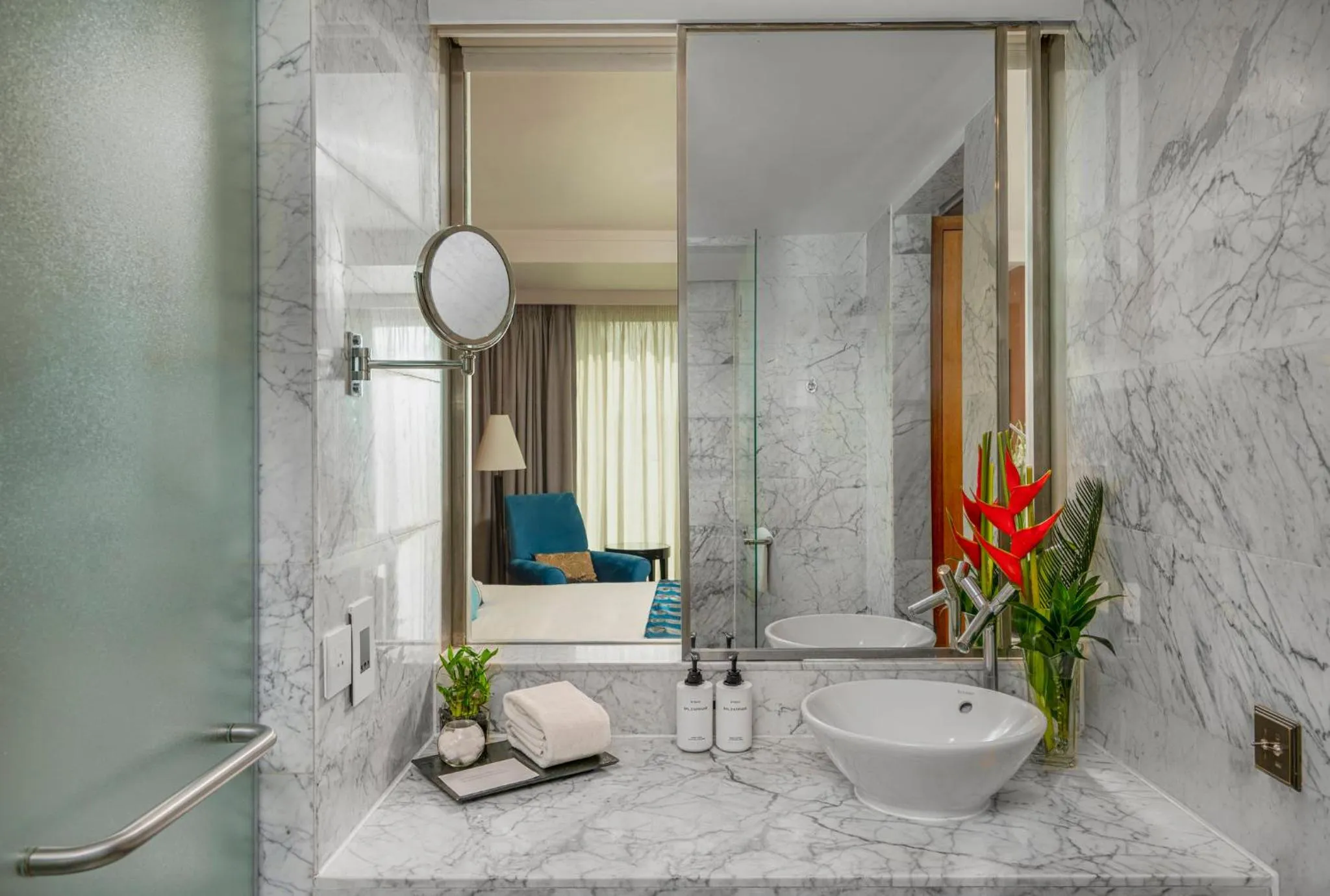 Bathroom in InterContinental Marine Drive Mumbai by IHG