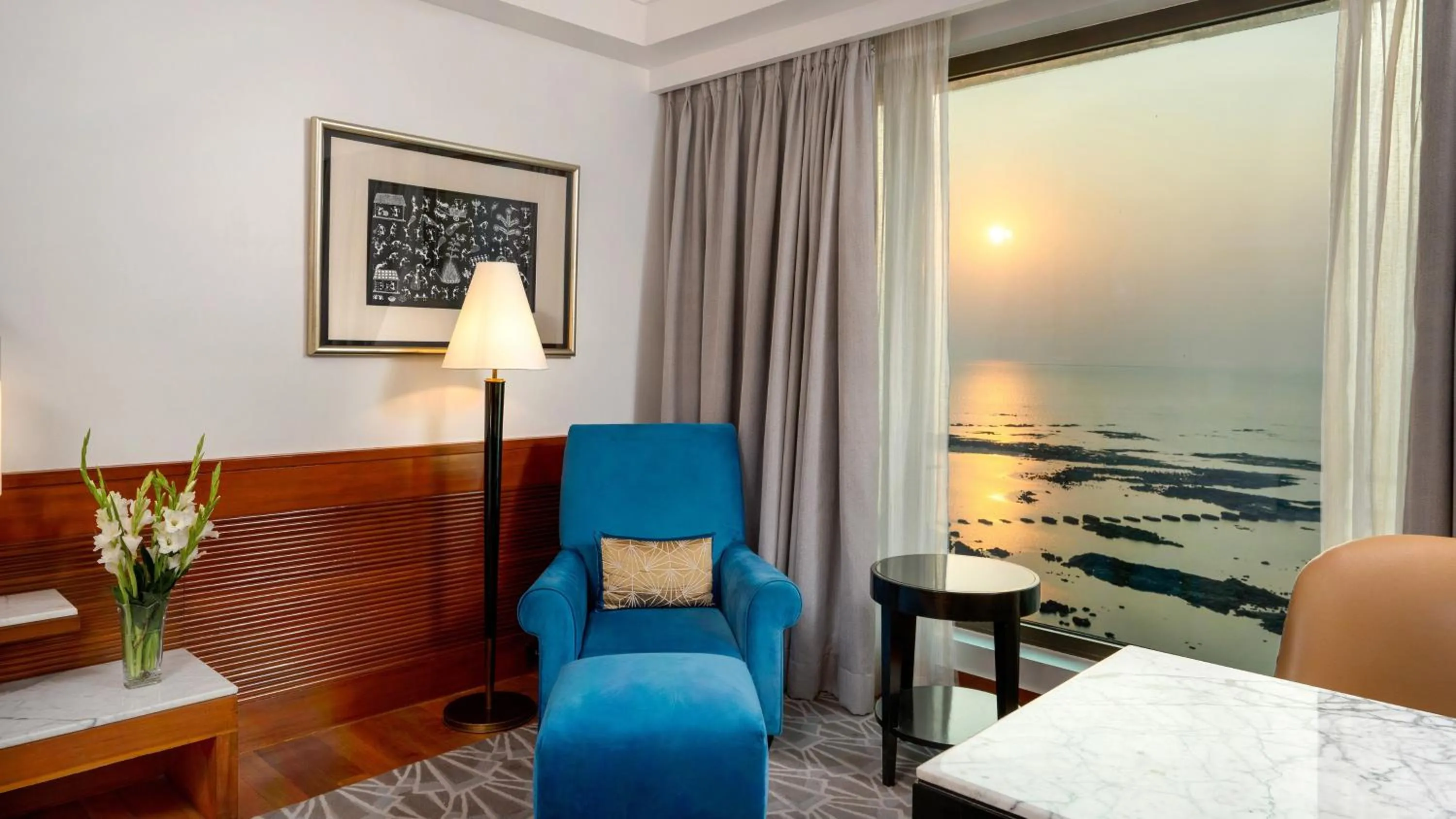 Photo of the whole room, Bed in InterContinental Marine Drive Mumbai by IHG