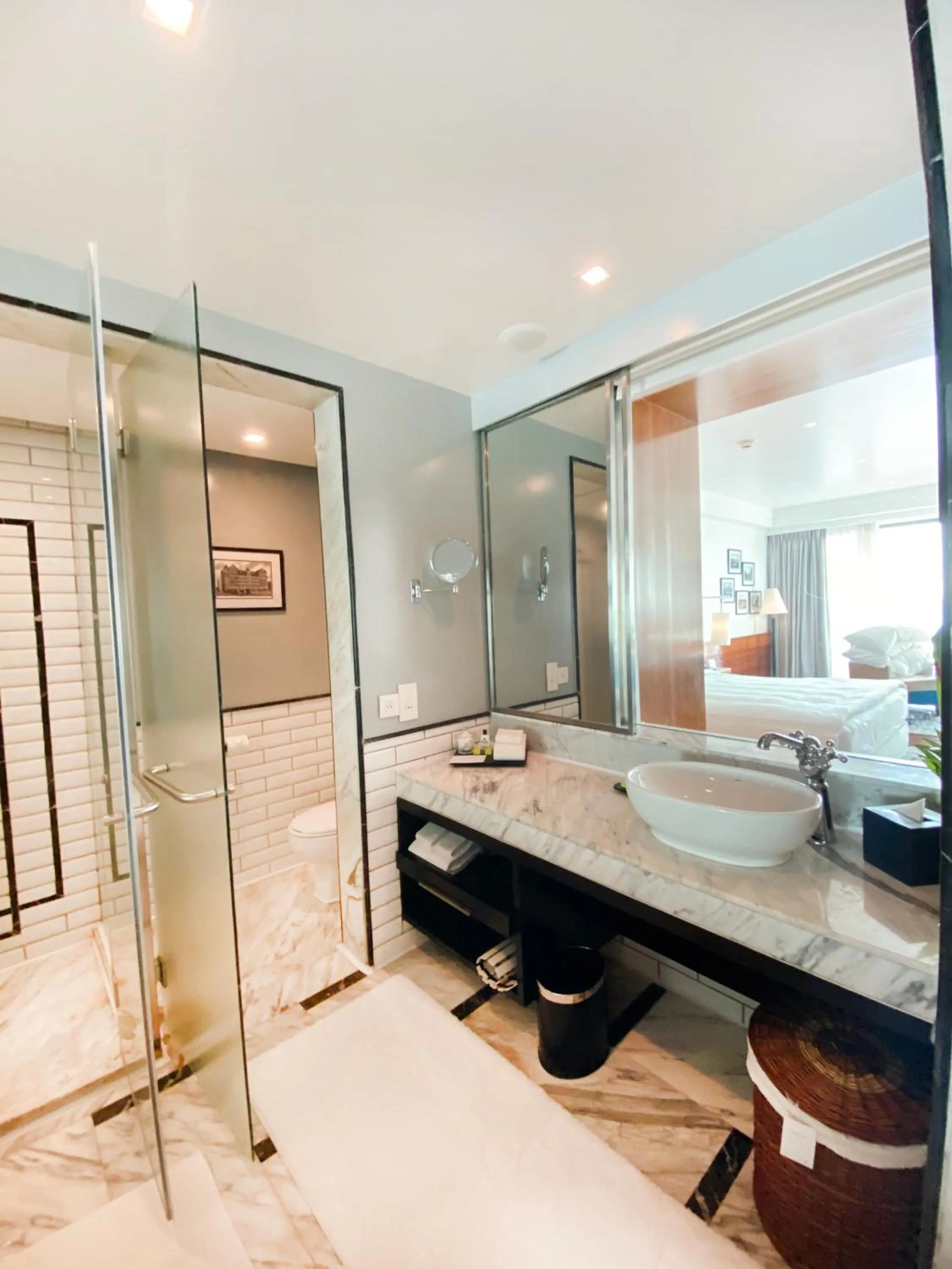 Bathroom in InterContinental Marine Drive Mumbai by IHG