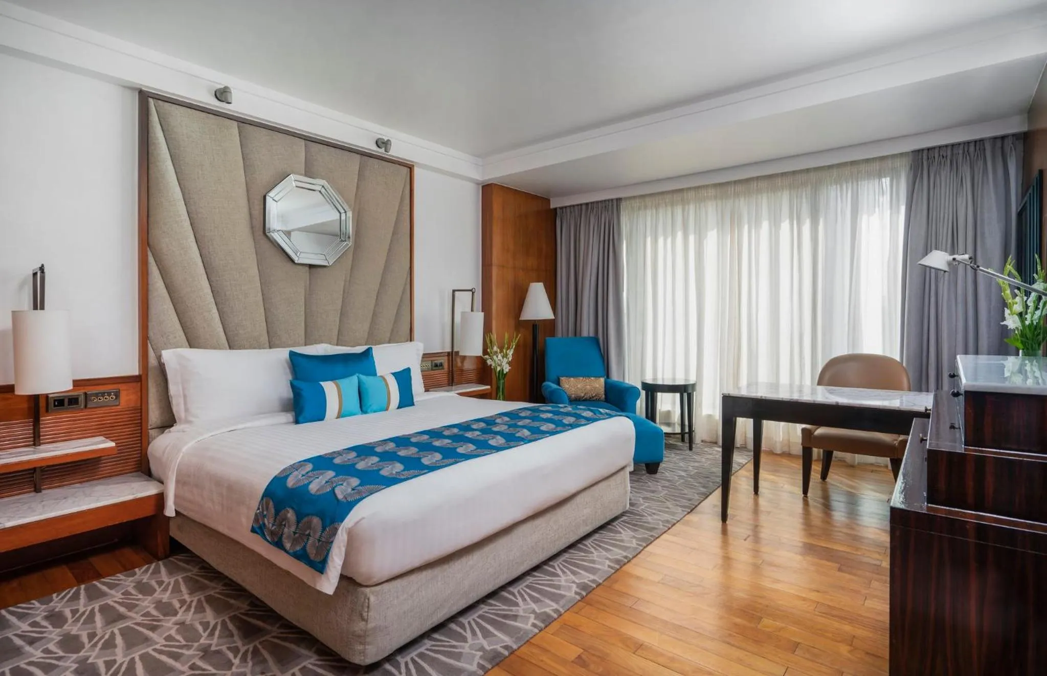 Photo of the whole room, Bed in InterContinental Marine Drive Mumbai by IHG