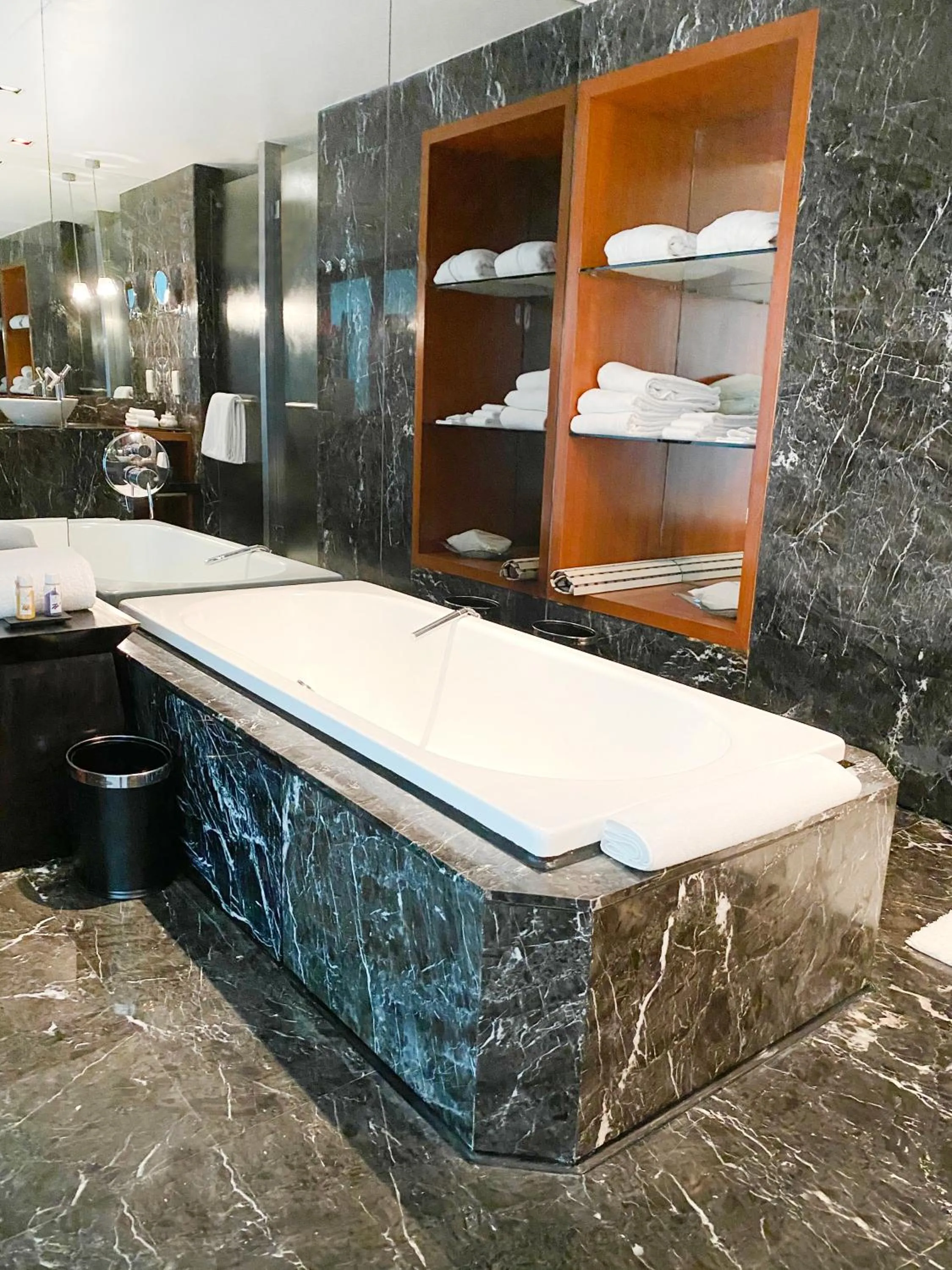 Bathroom in InterContinental Marine Drive Mumbai by IHG