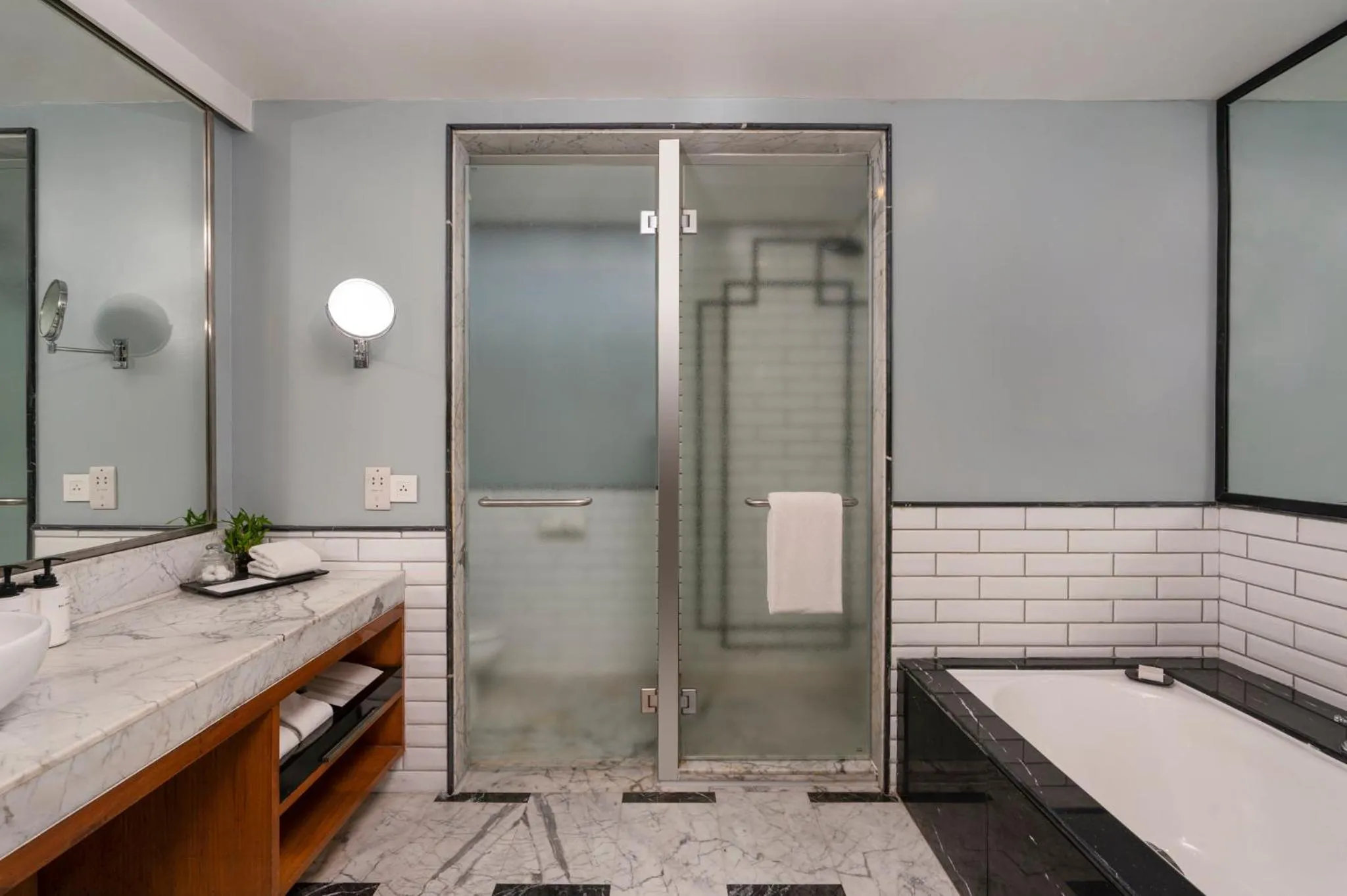 Bathroom in InterContinental Marine Drive Mumbai by IHG