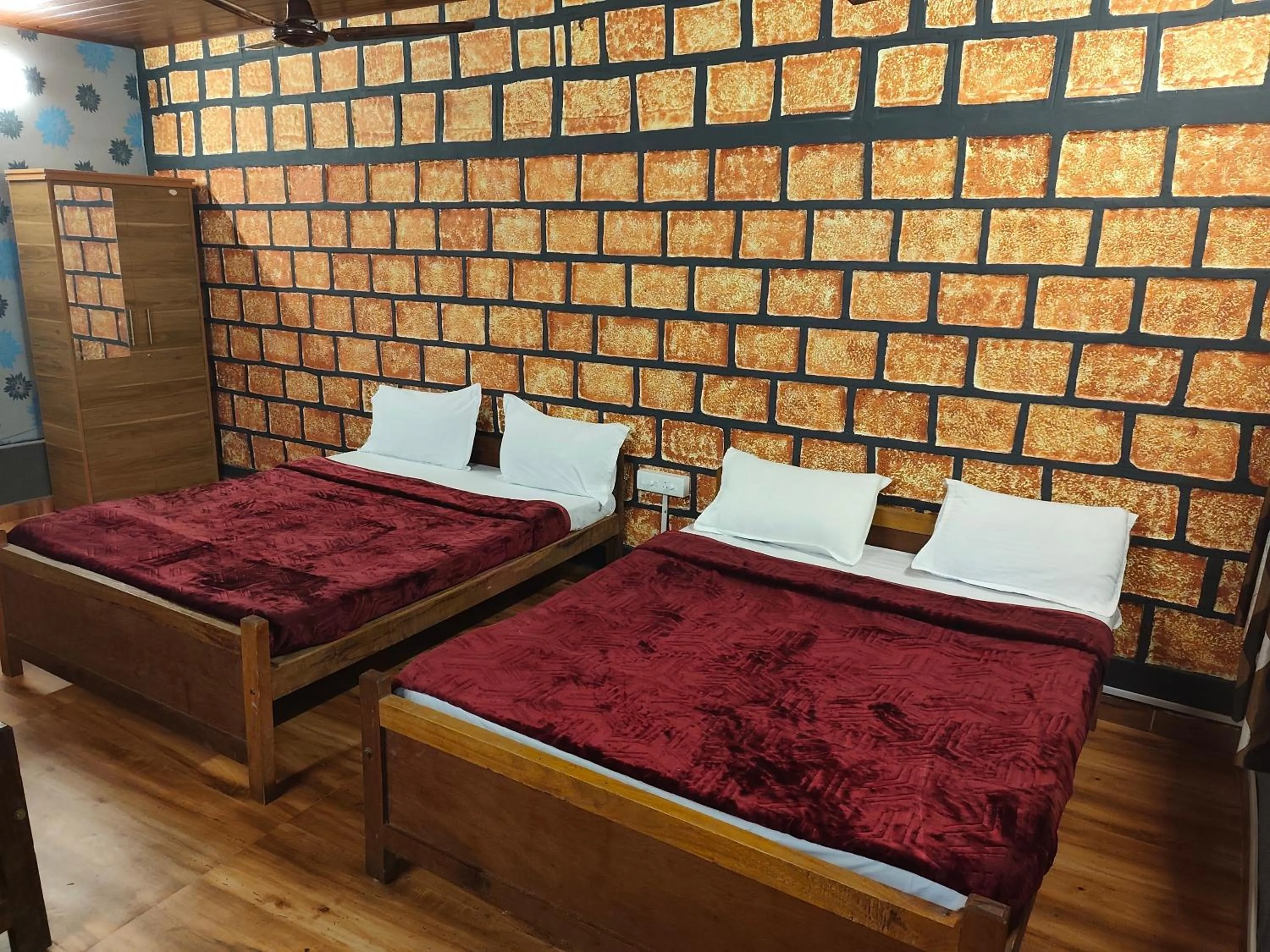 Bed in Green Hills Farm And Guest House