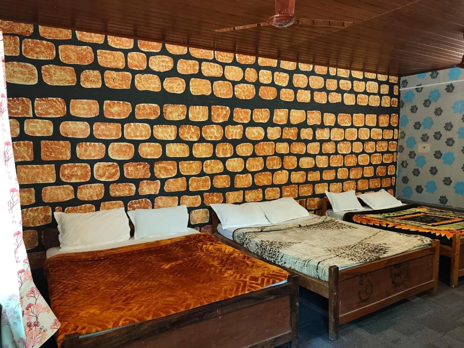 Bed in Green Hills Farm And Guest House