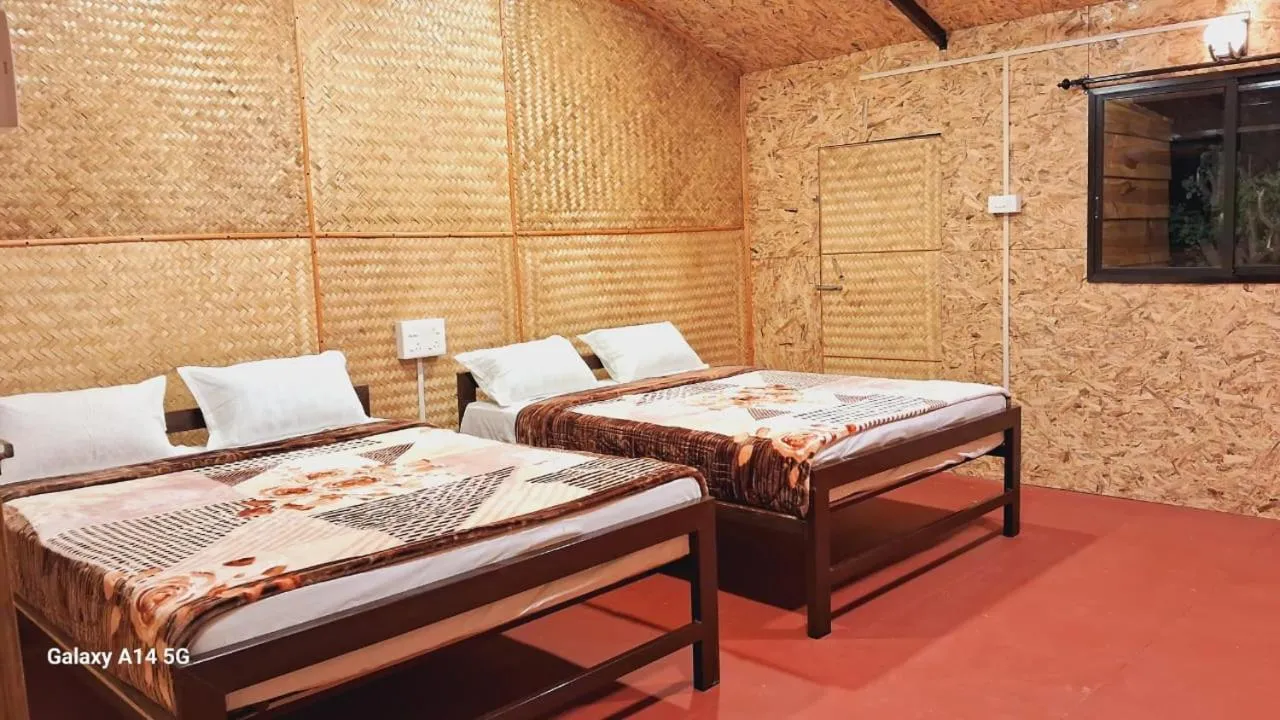 Bed in Green Hills Farm And Guest House