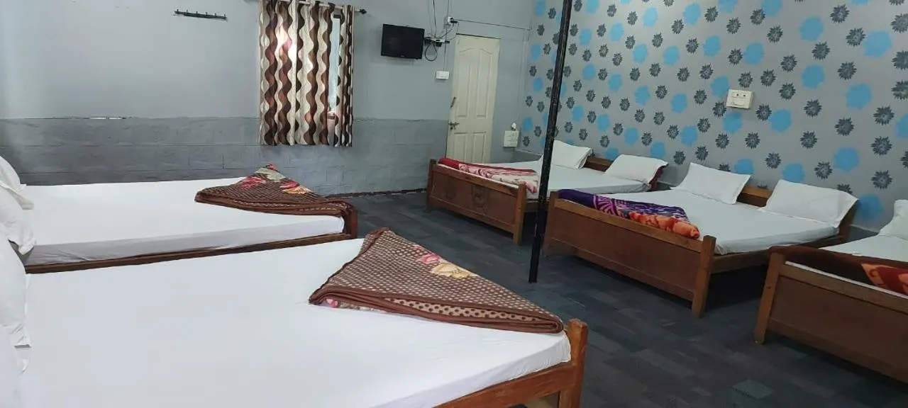 Bed in Green Hills Farm And Guest House