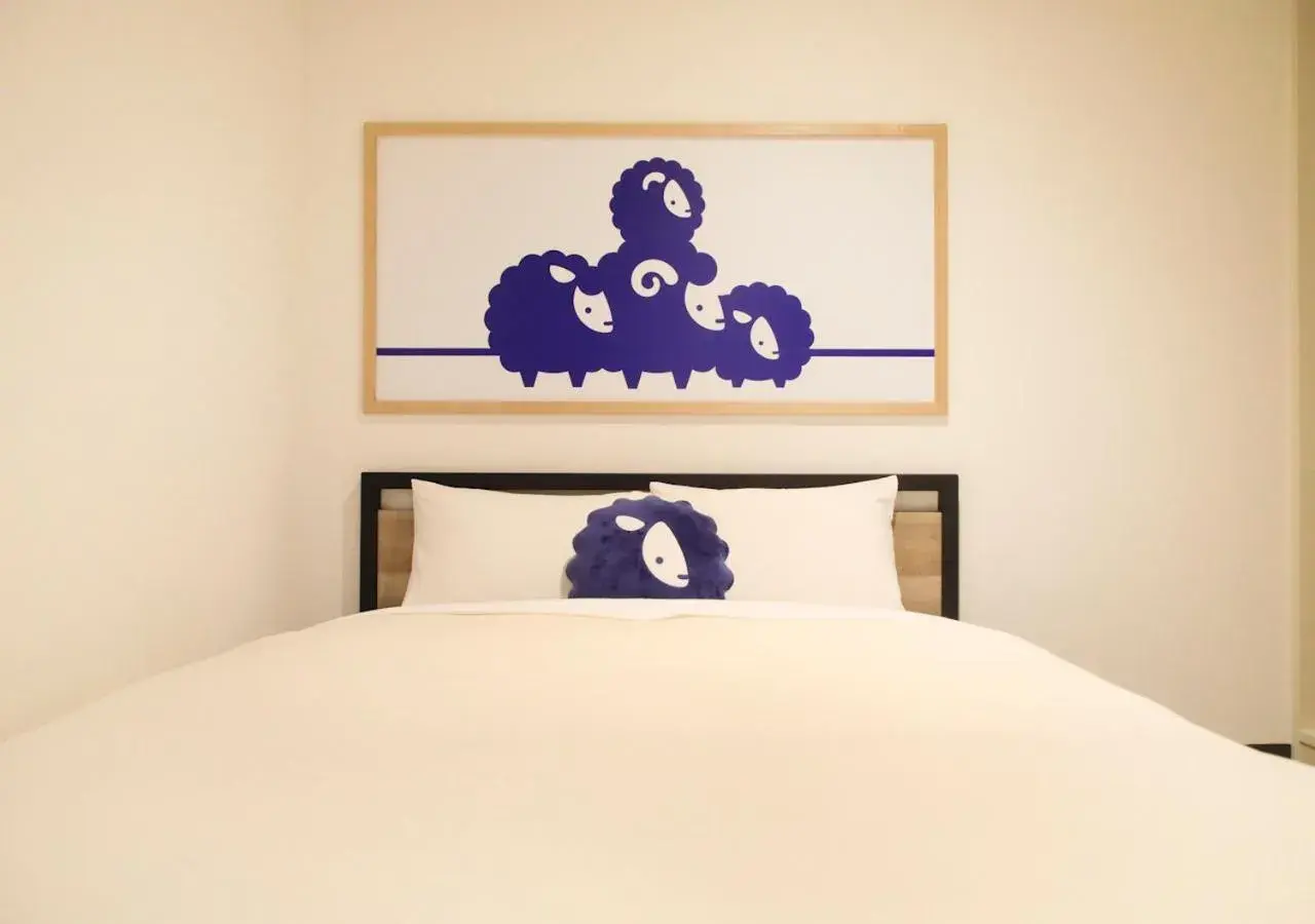 Bed in Kokotel Hakodate Bed in Kokotel Hakodate