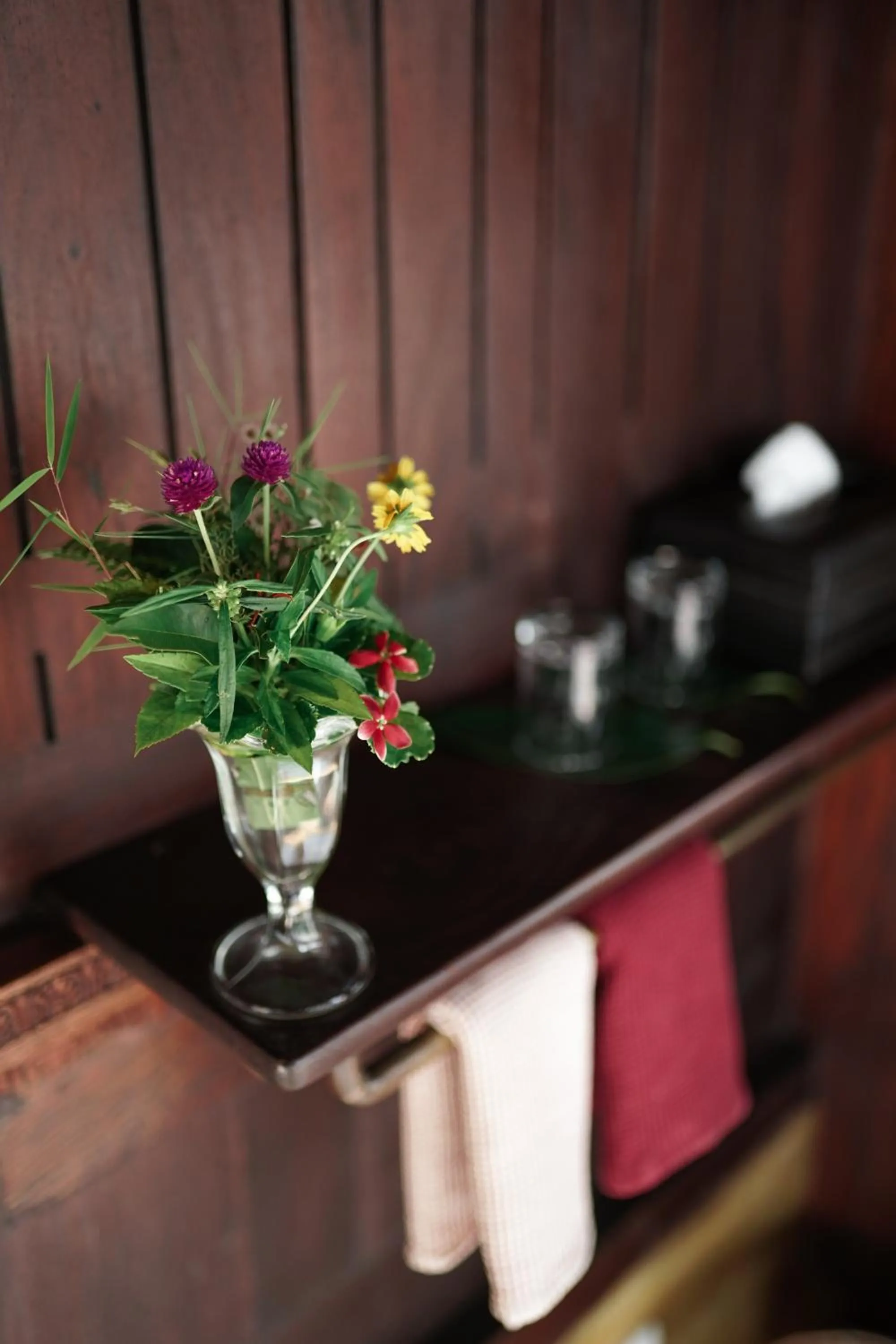 Bathroom in Vismaya by Moksha Stays