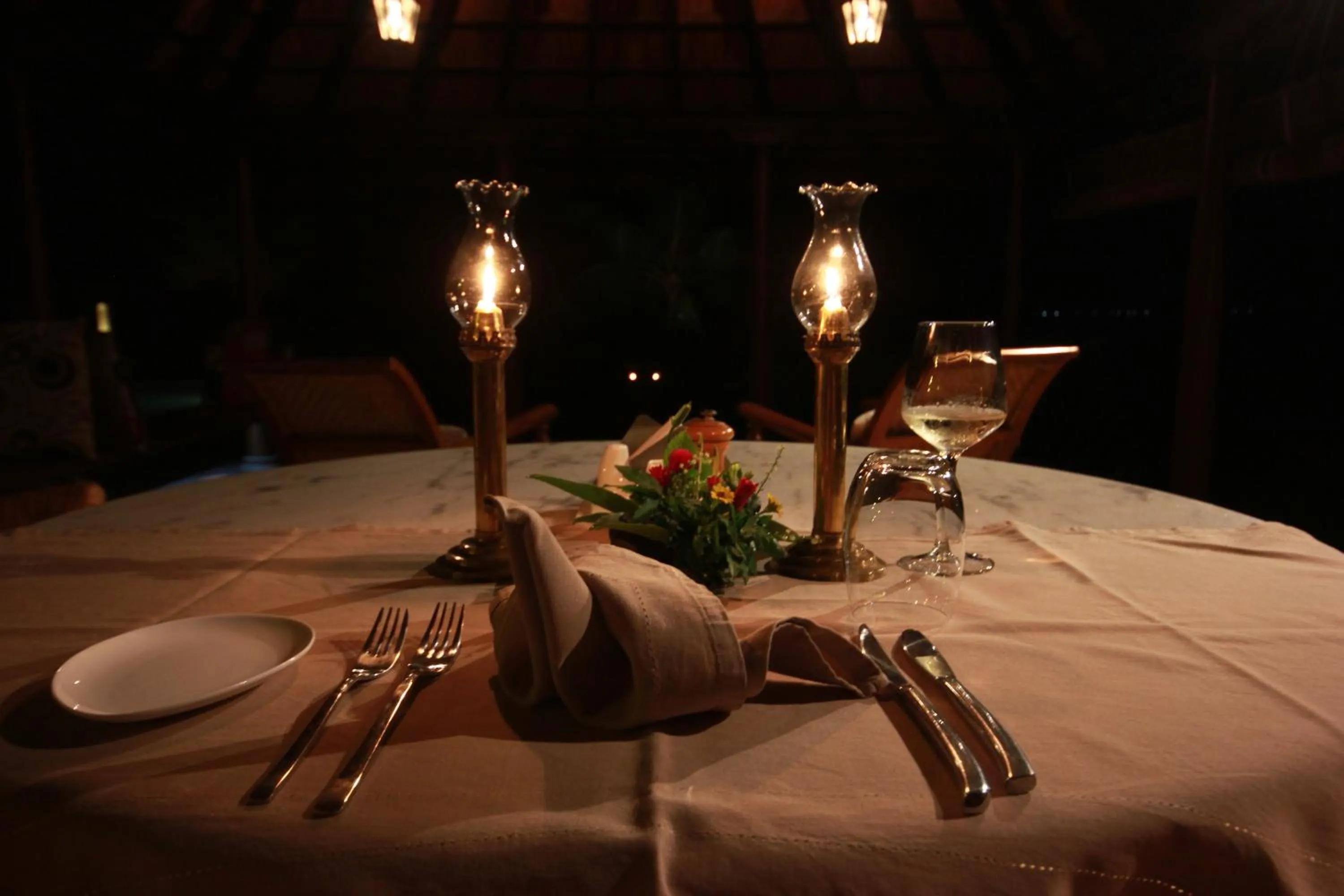 Dinner in Vismaya by Moksha Stays