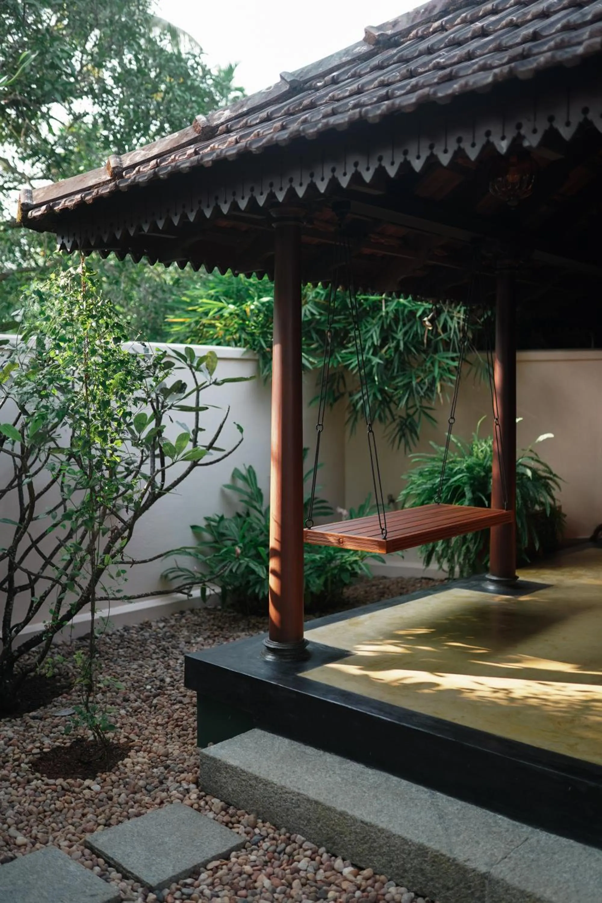 Patio in Vismaya by Moksha Stays