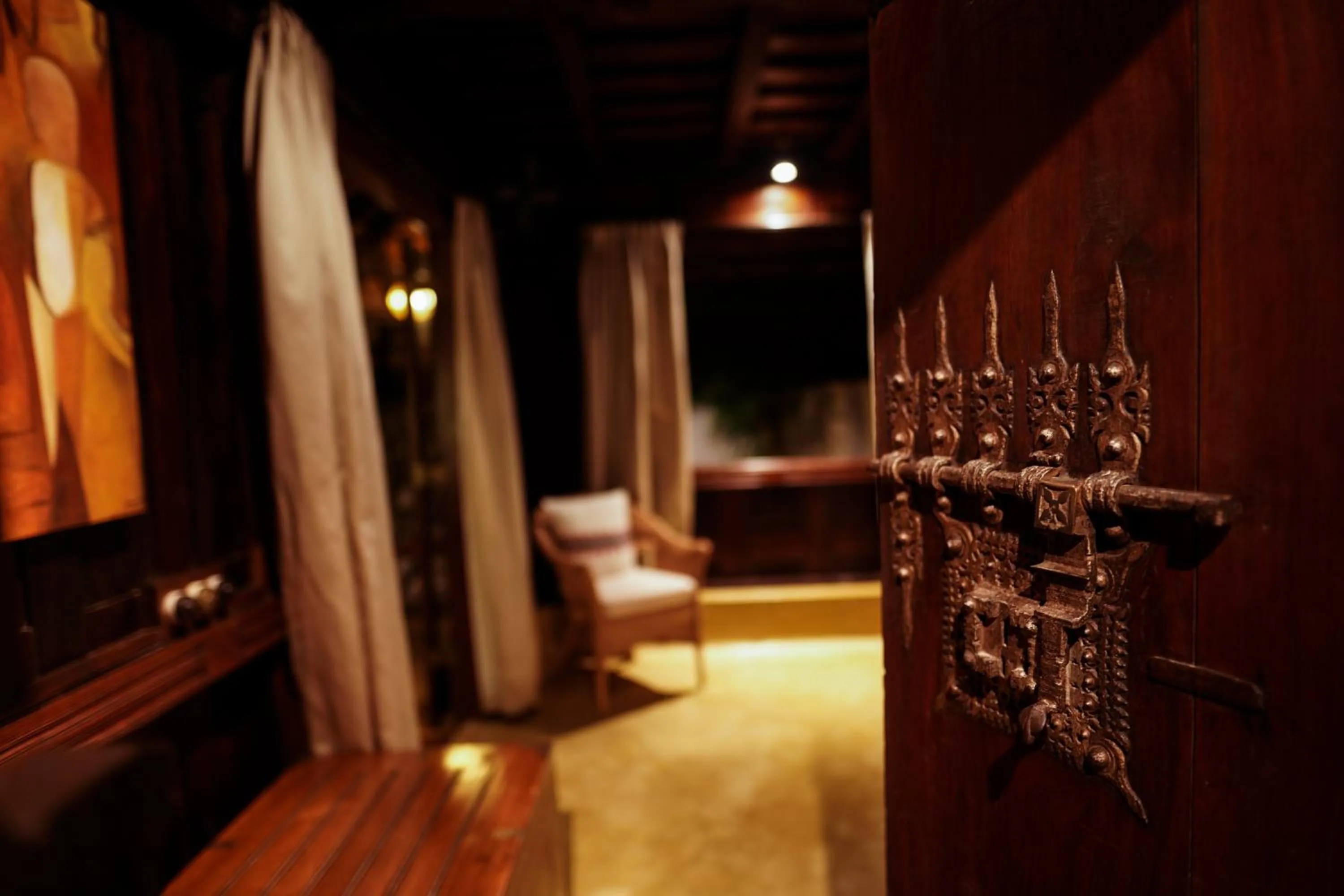 Bedroom in Vismaya by Moksha Stays