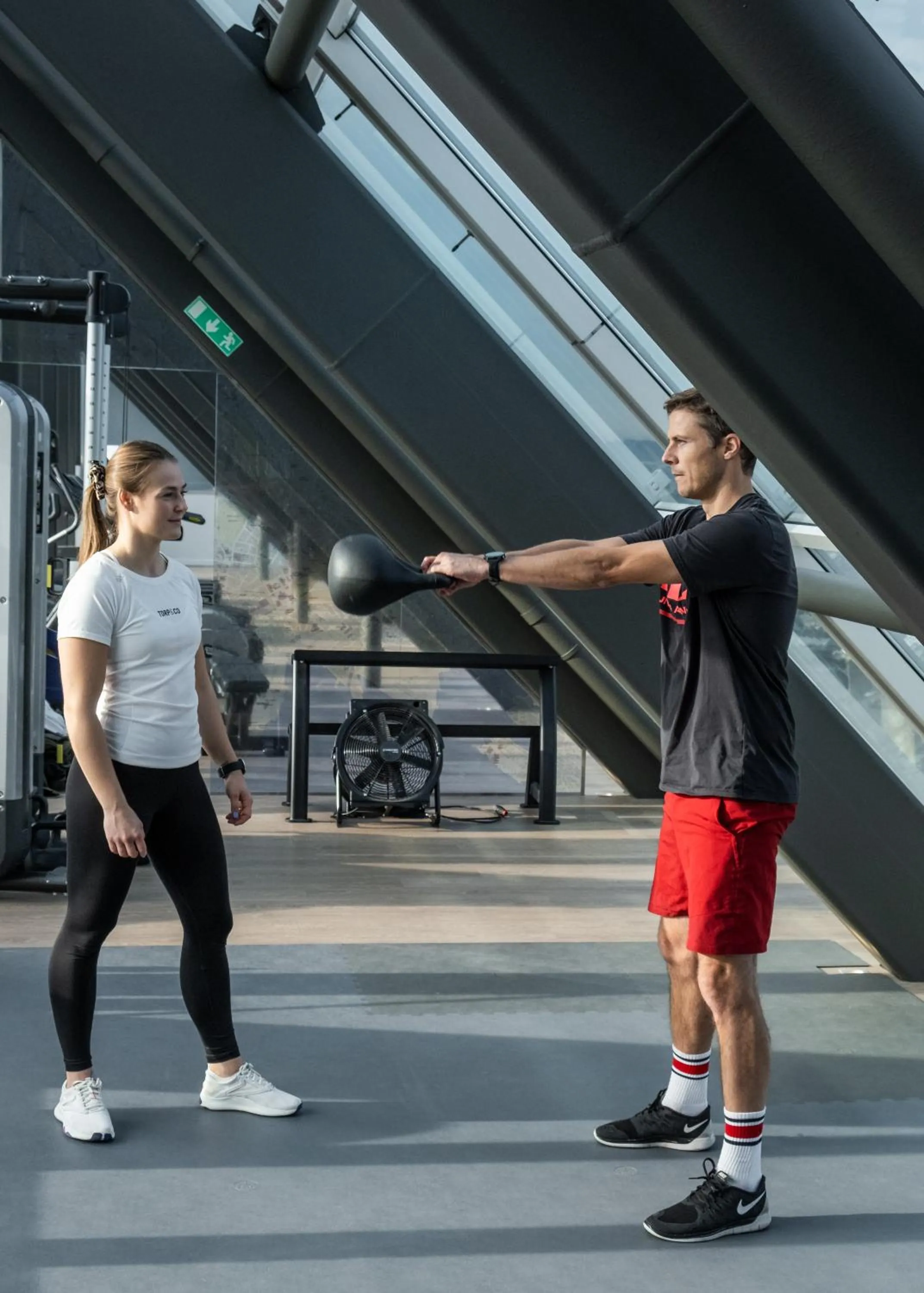Fitness centre/facilities in Radisson Blu Plaza Hotel, Oslo