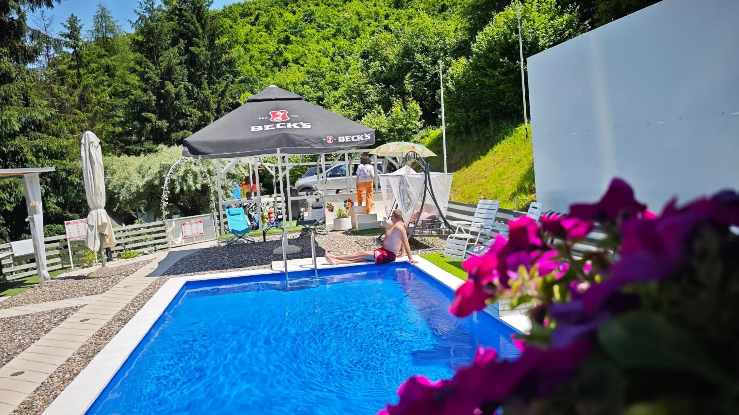 Swimming pool in Holiday Home Nature Neno