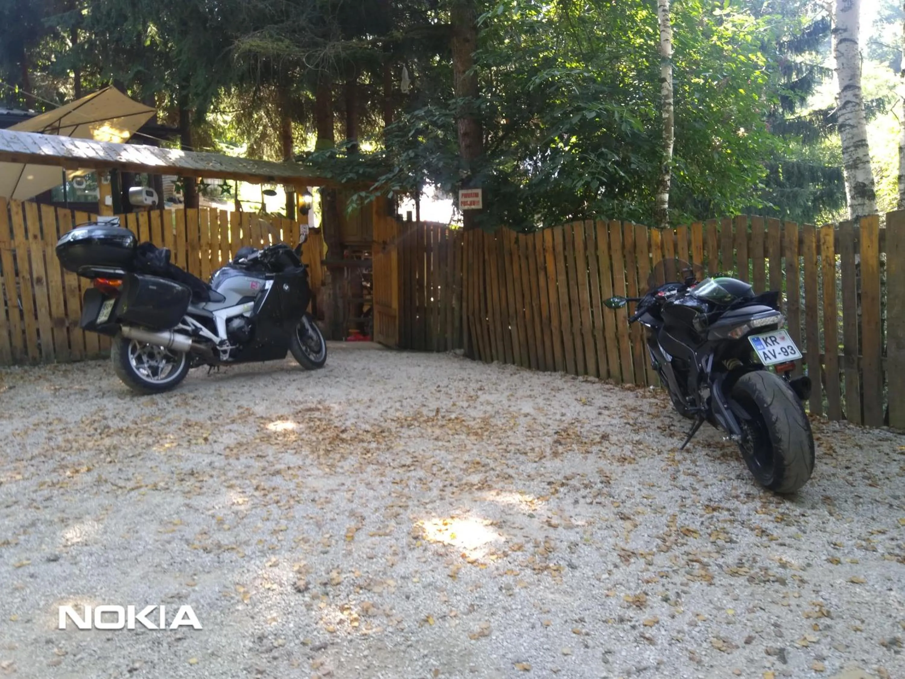 Parking in Holiday Home Nature Neno