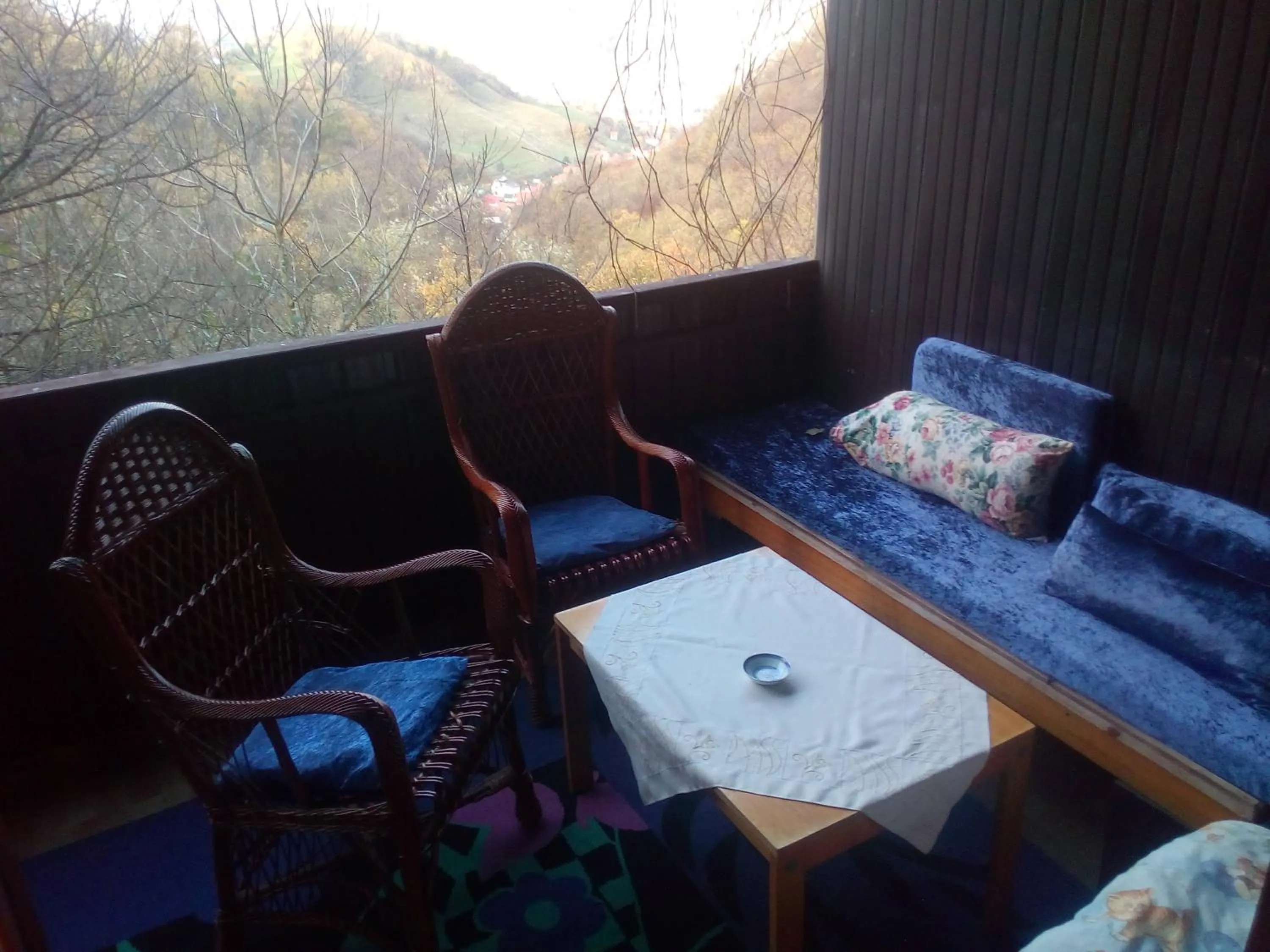 Balcony/Terrace in Holiday Home Nature Neno