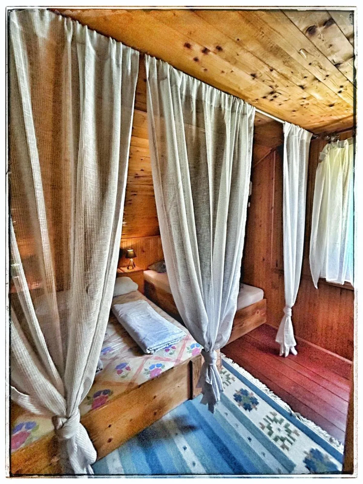 Bed in Holiday Home Nature Neno