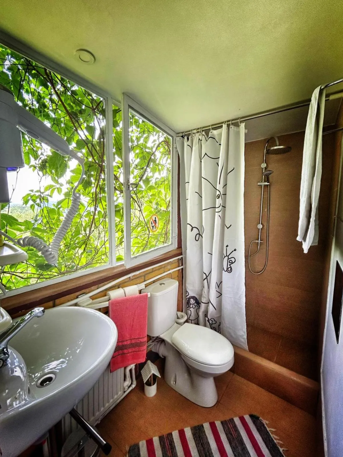 Shower in Holiday Home Nature Neno