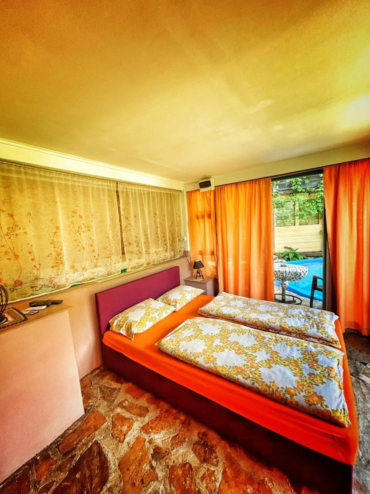 Bed in Holiday Home Nature Neno