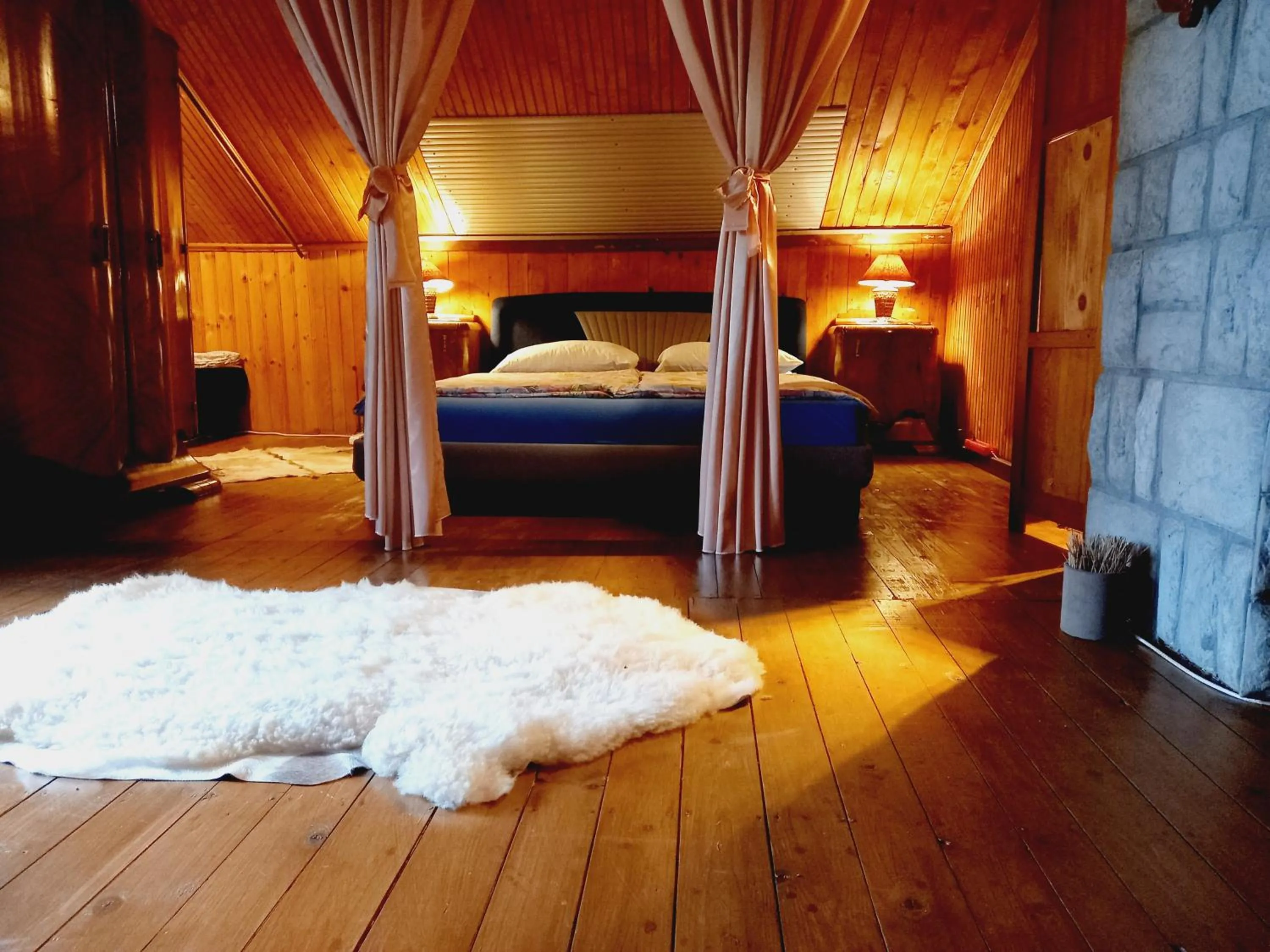 Photo of the whole room, Bed in Holiday Home Nature Neno