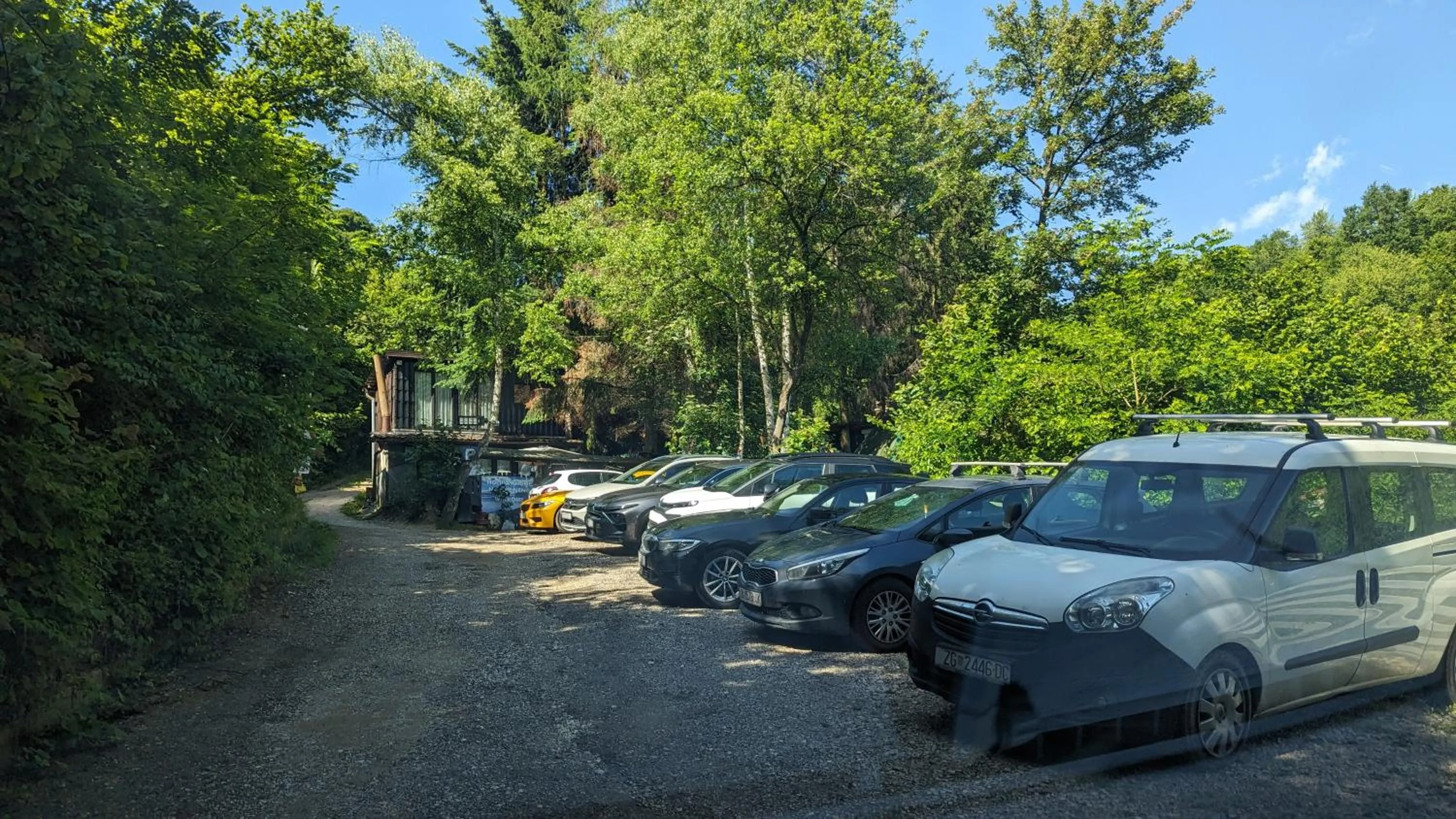 Parking in Holiday Home Nature Neno