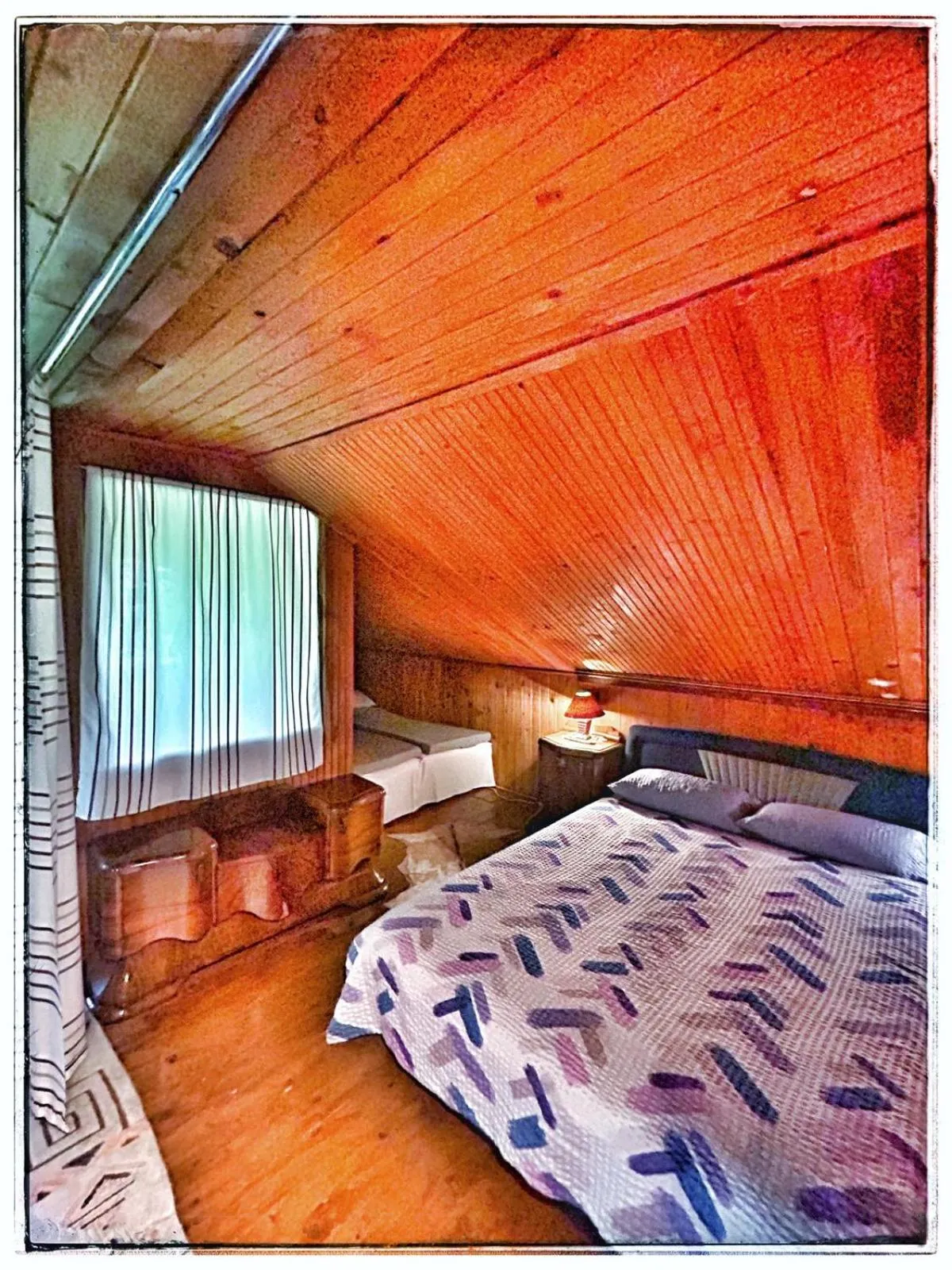 Bed in Holiday Home Nature Neno