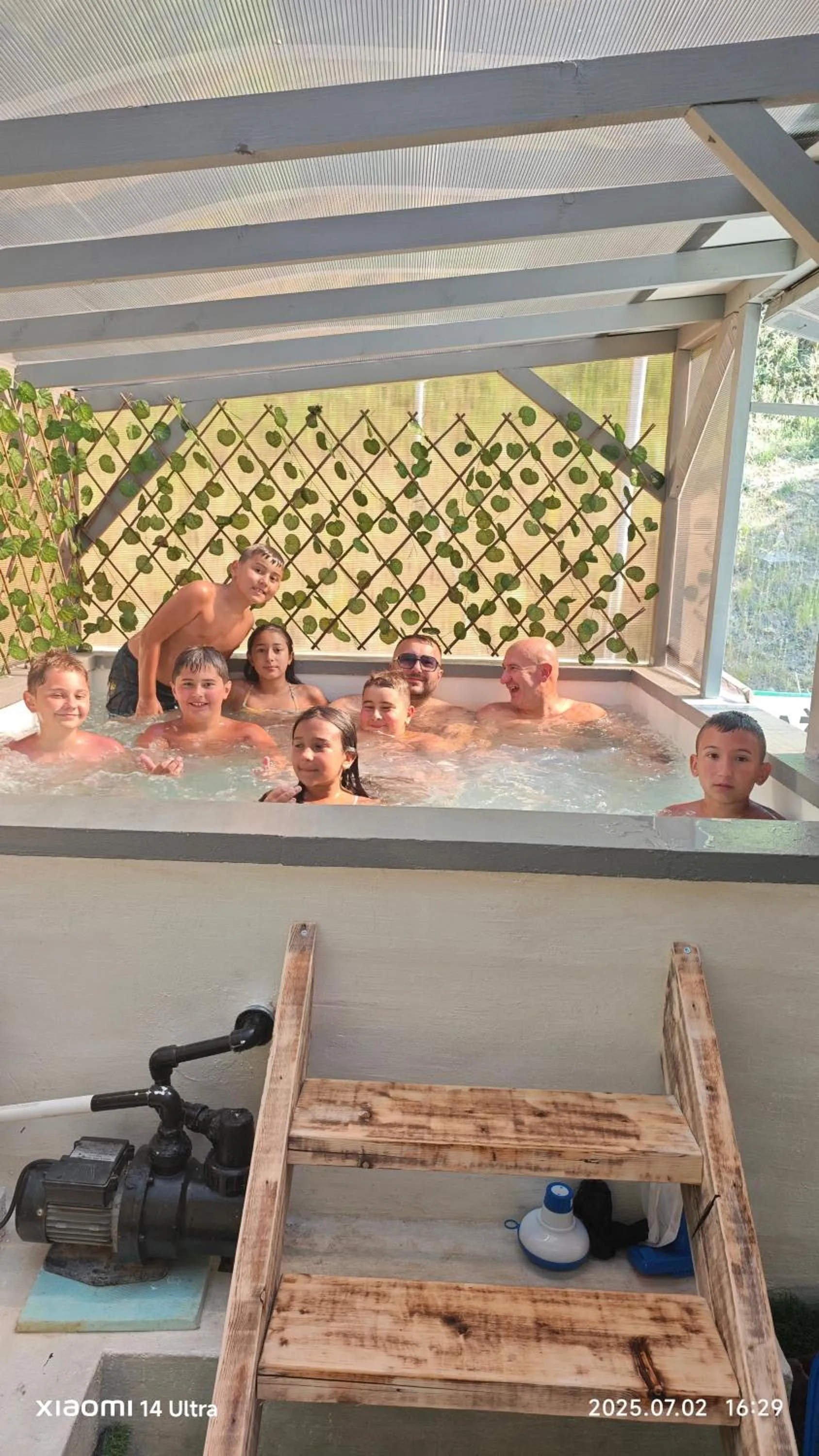 Hot Tub in Holiday Home Nature Neno