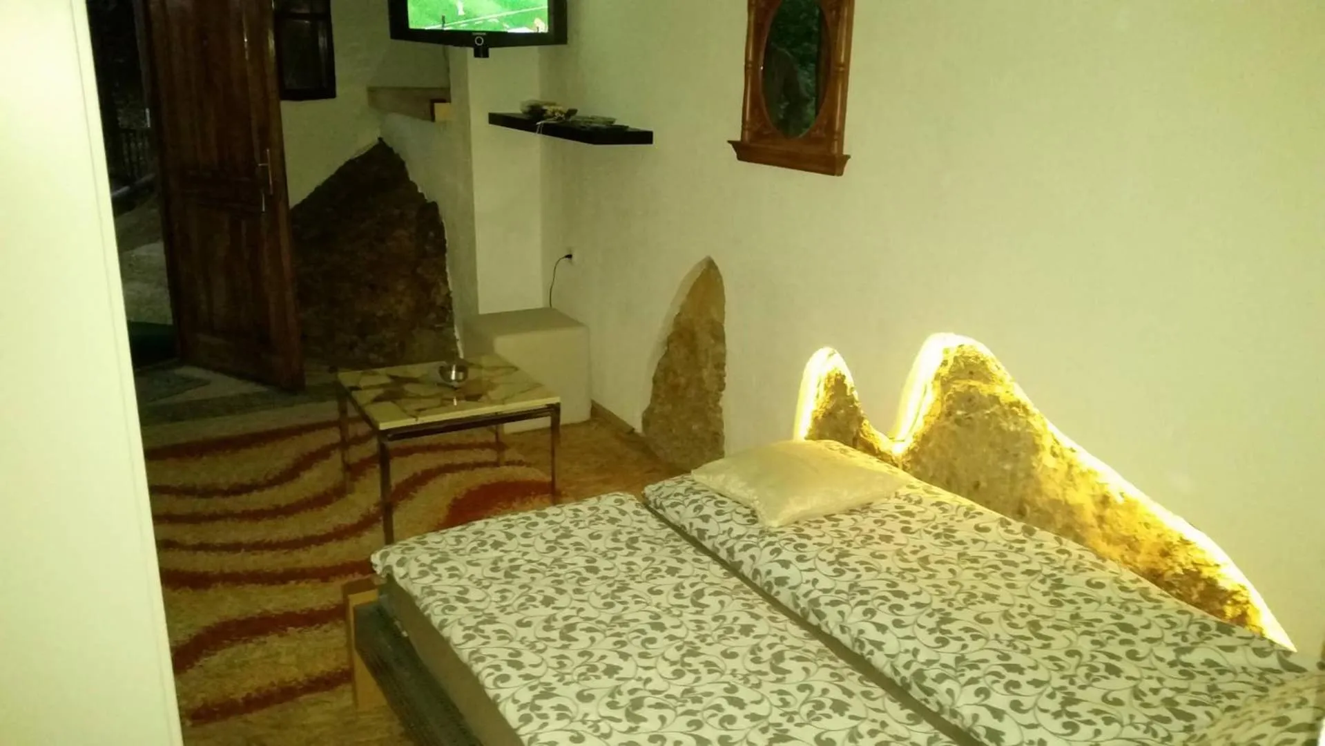Living room, Bed in Holiday Home Nature Neno