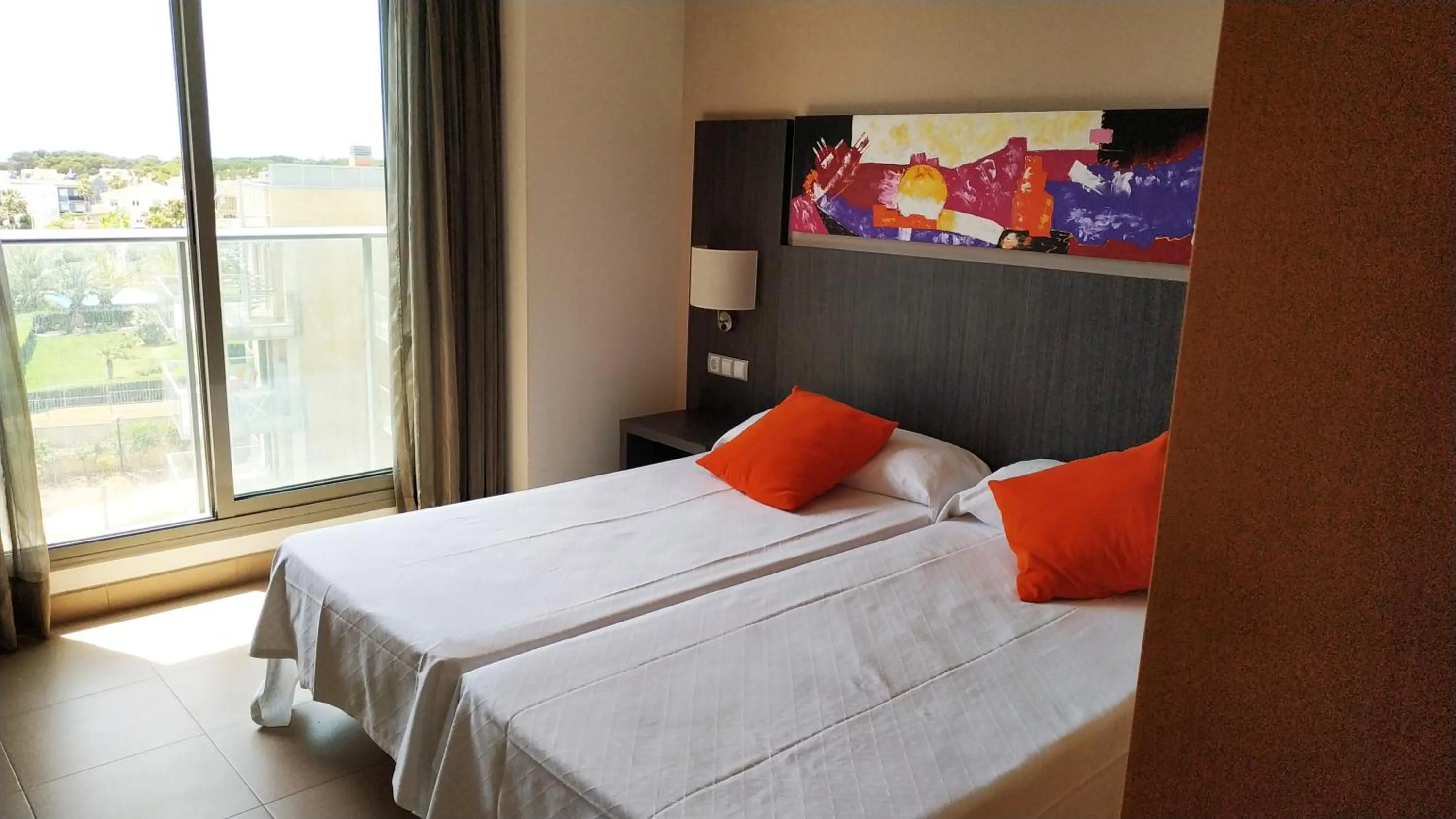 Bed in Alcocebre Suites Hotel