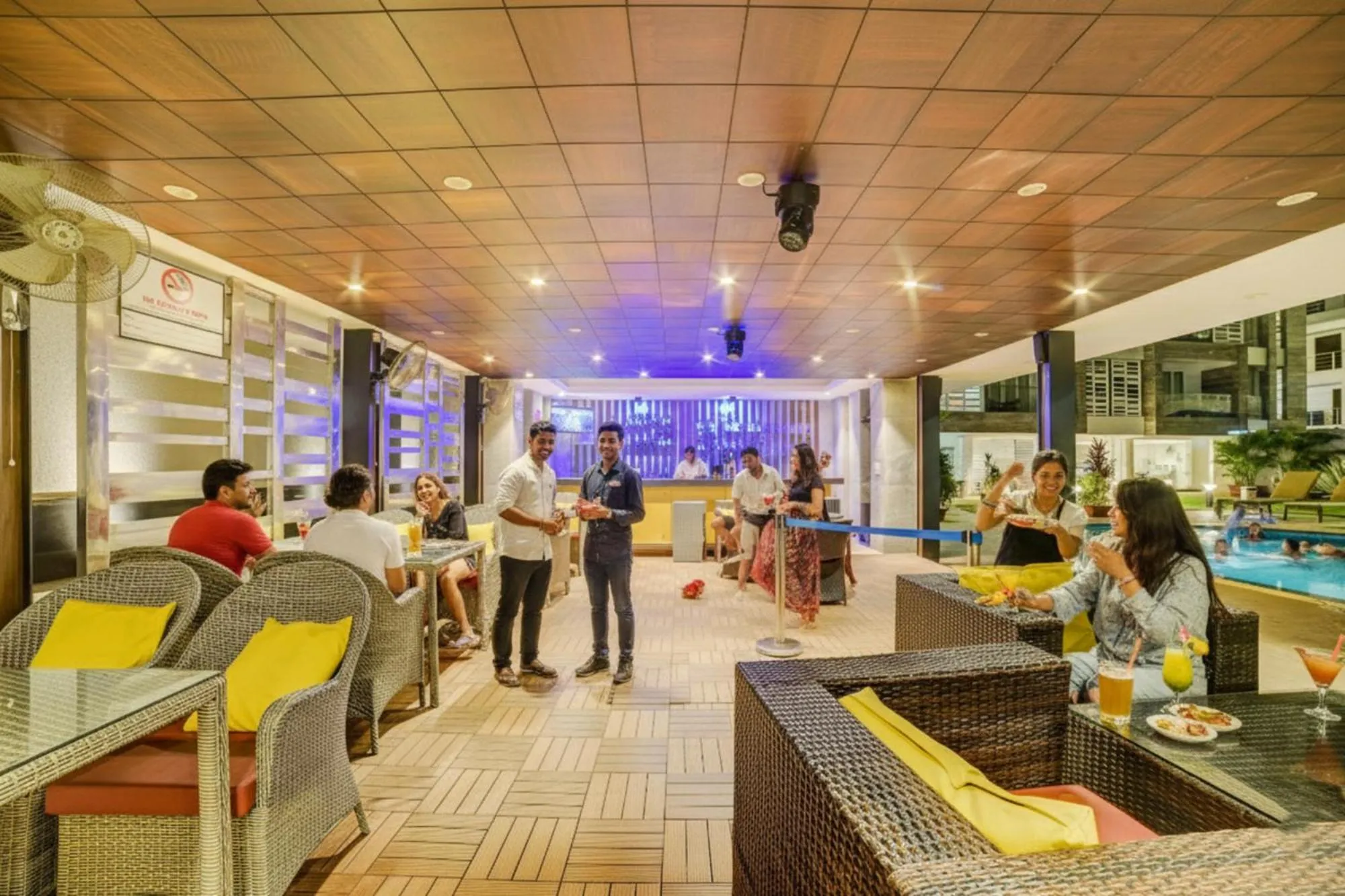 Restaurant/places to eat in FabHotel Prime The King's Court - Nr Calangute Beach