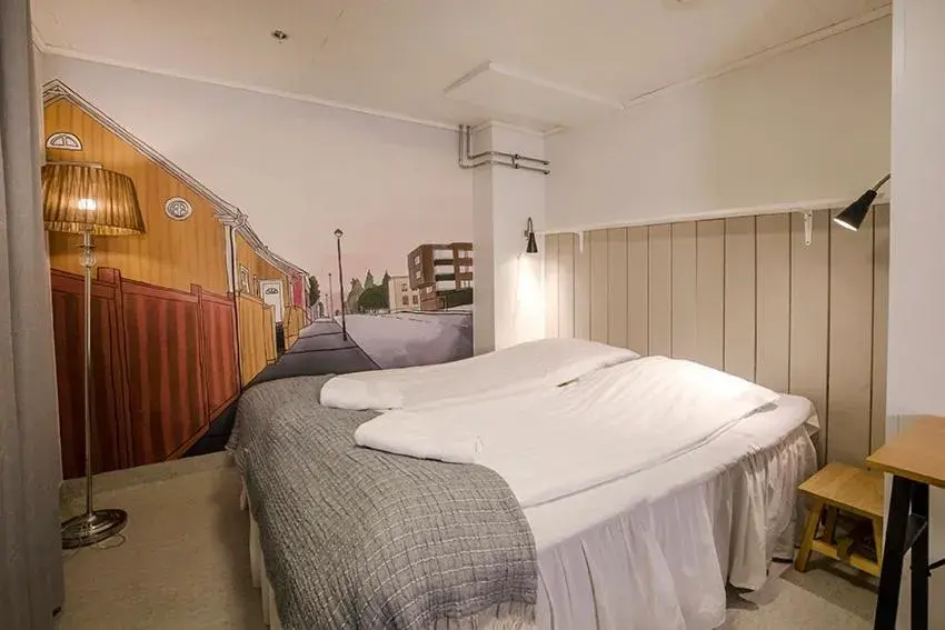 Bed in Villa Kemi Bed in Villa Kemi