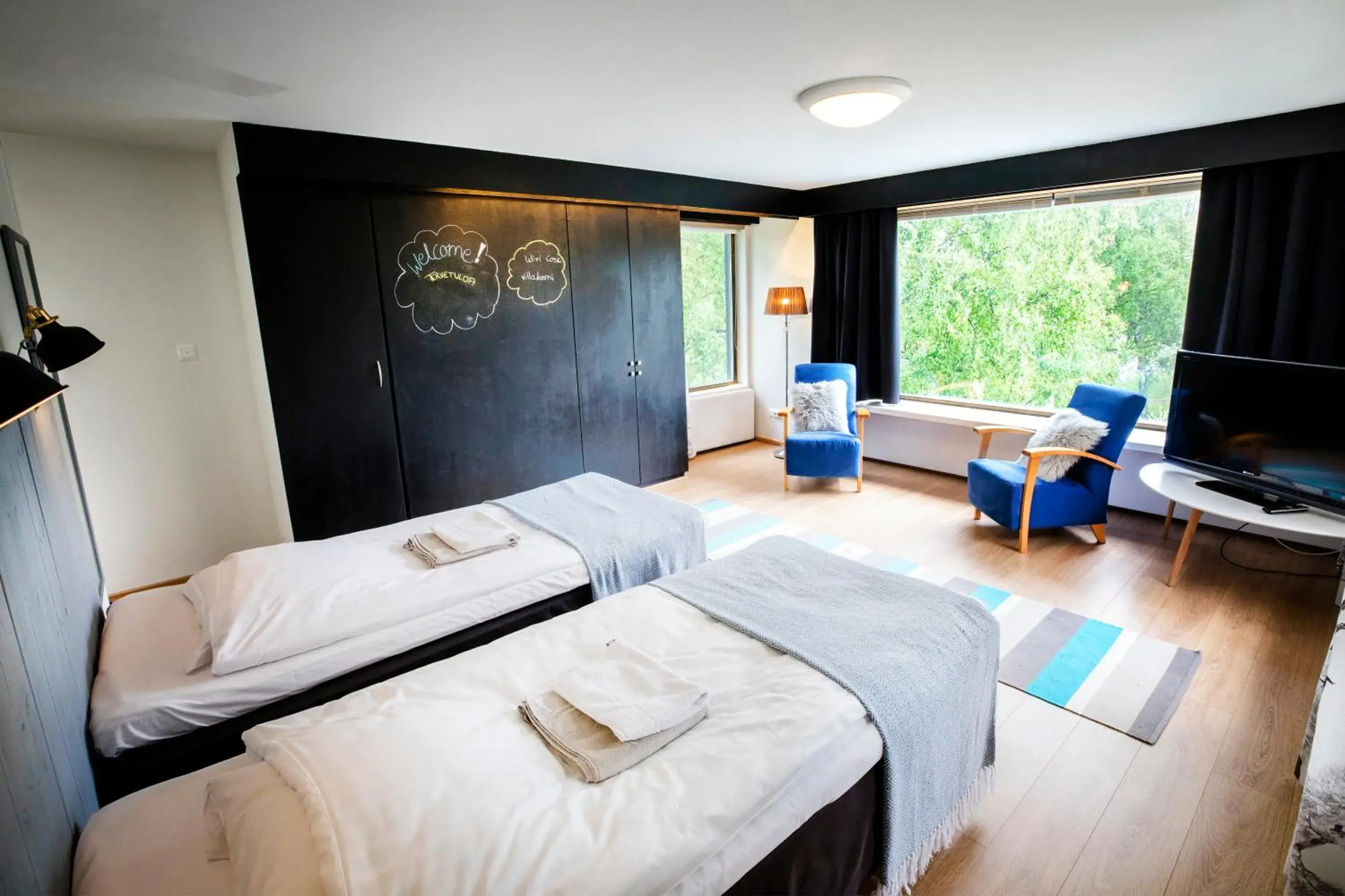 Bed in Villa Kemi Bed in Villa Kemi