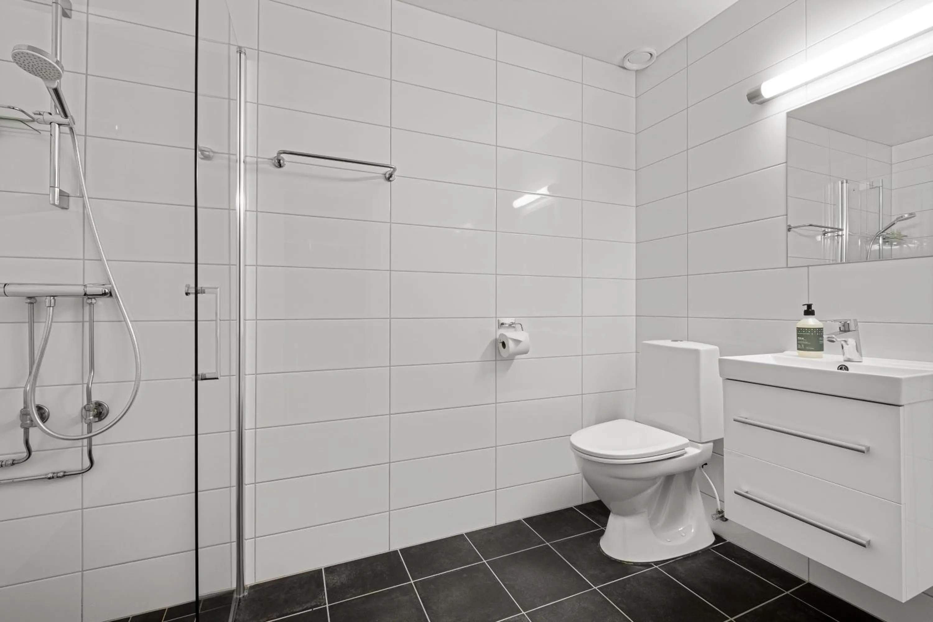 Shower in Bjørvika Apartments - Sirkus Renaa