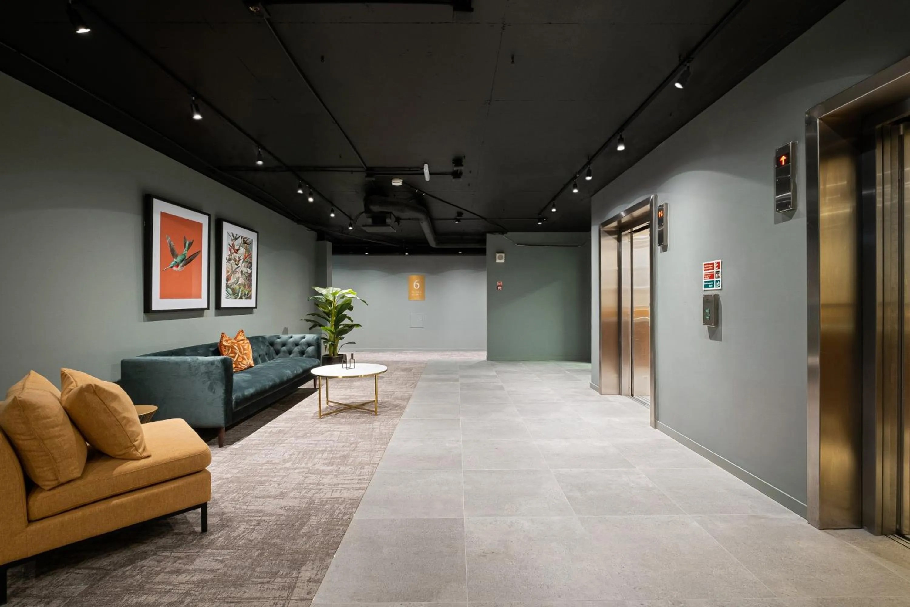 elevator in Bjørvika Apartments - Sirkus Renaa