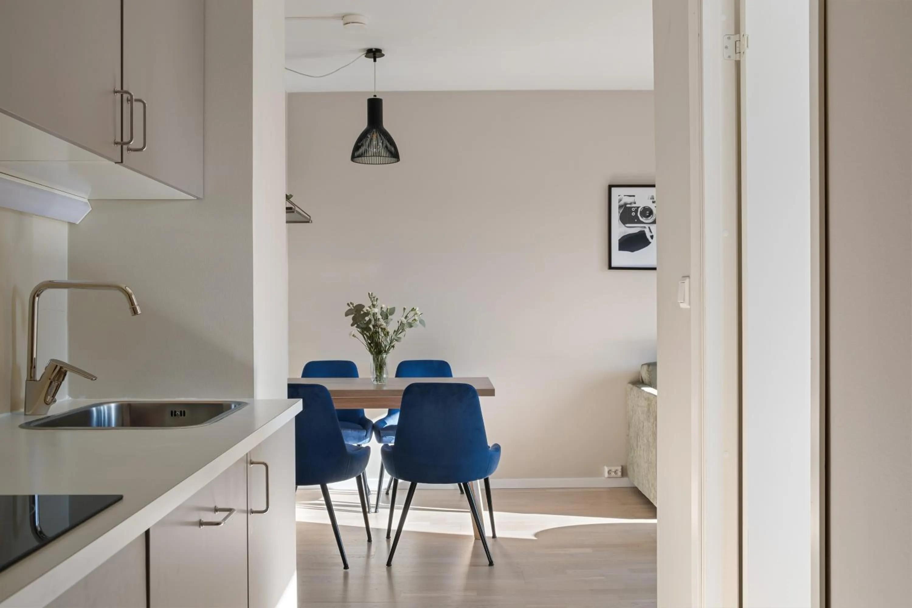 Dining area in Bjørvika Apartments - Sirkus Renaa