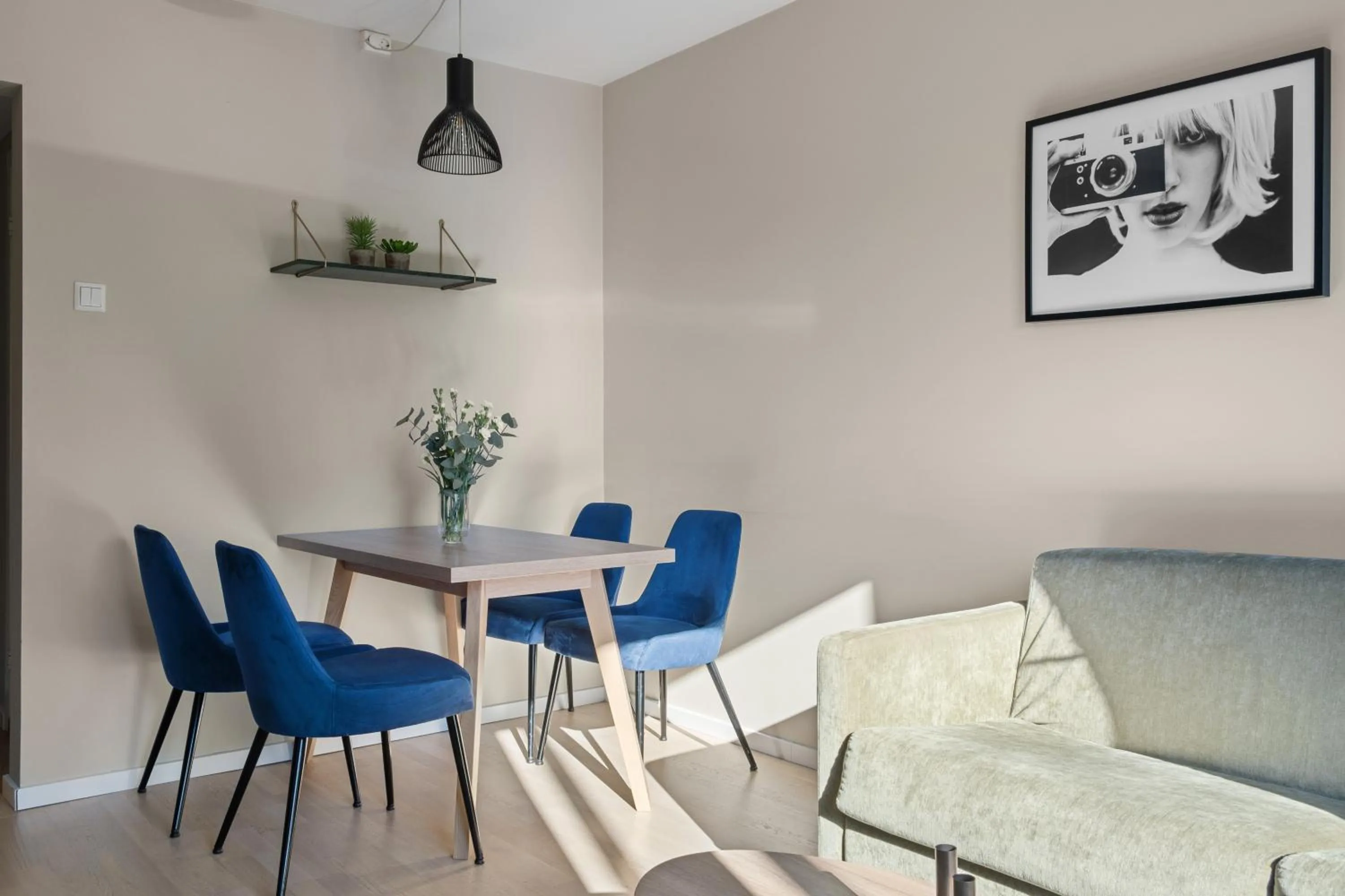 Dining area in Bjørvika Apartments - Sirkus Renaa