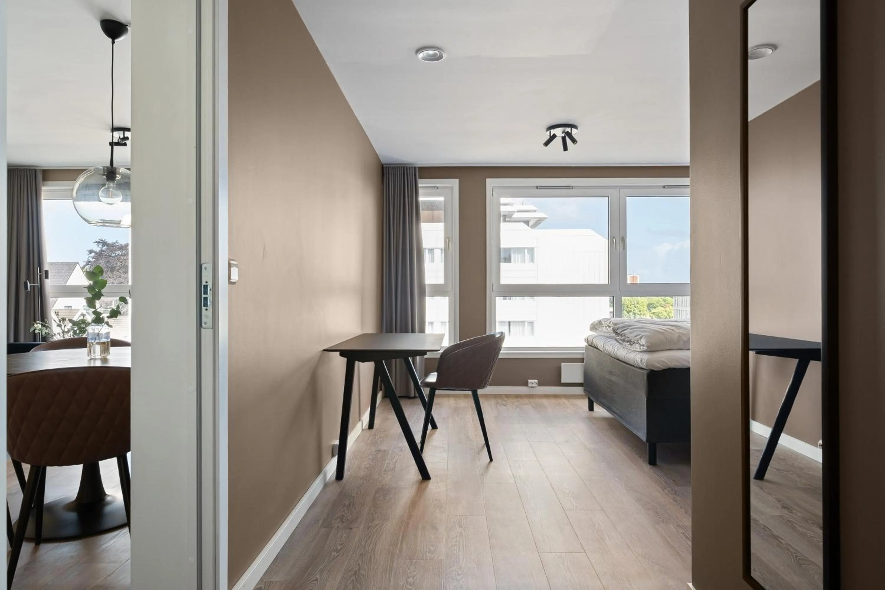 Bedroom in Bjørvika Apartments - Sirkus Renaa