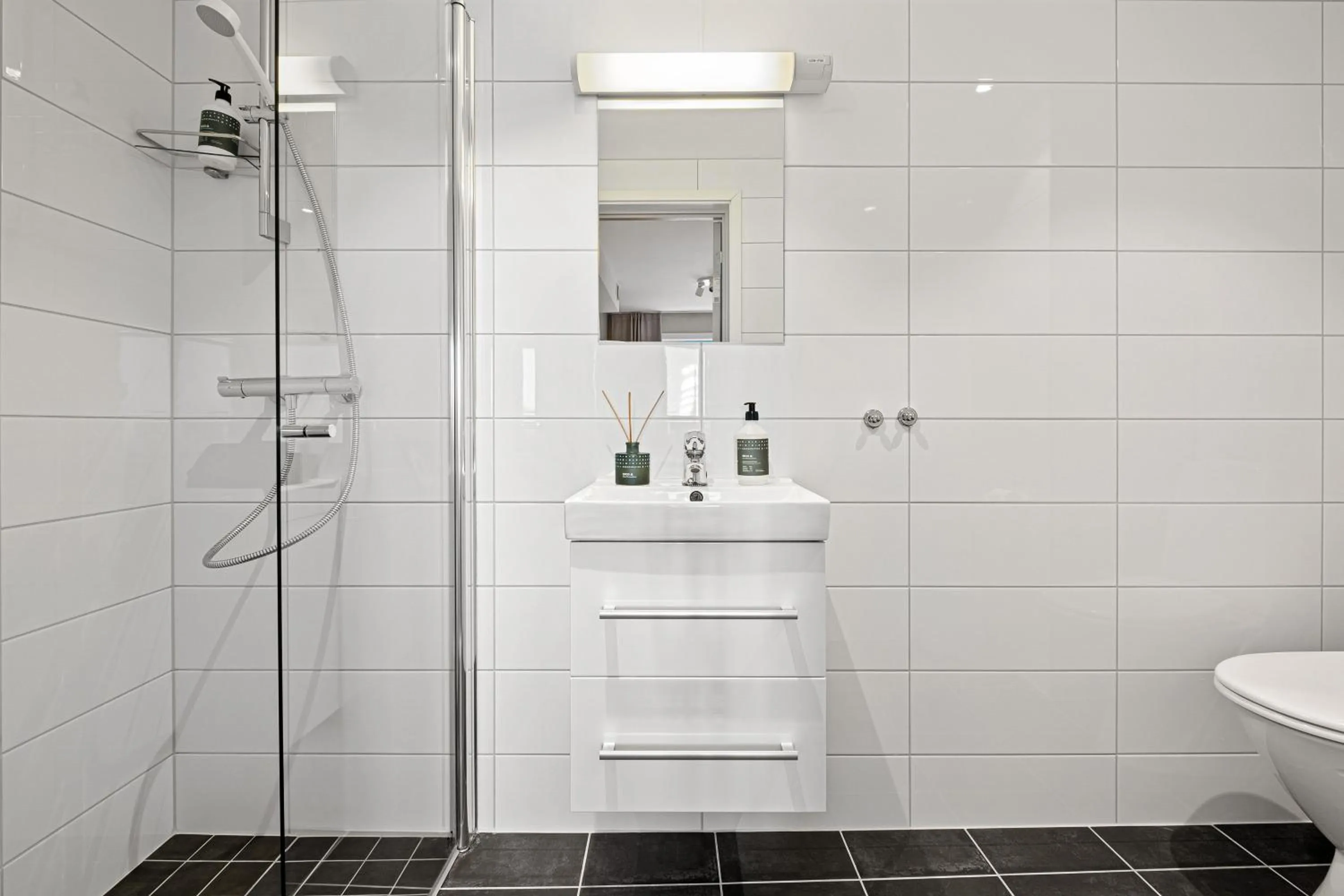 Bathroom in Bjørvika Apartments - Sirkus Renaa