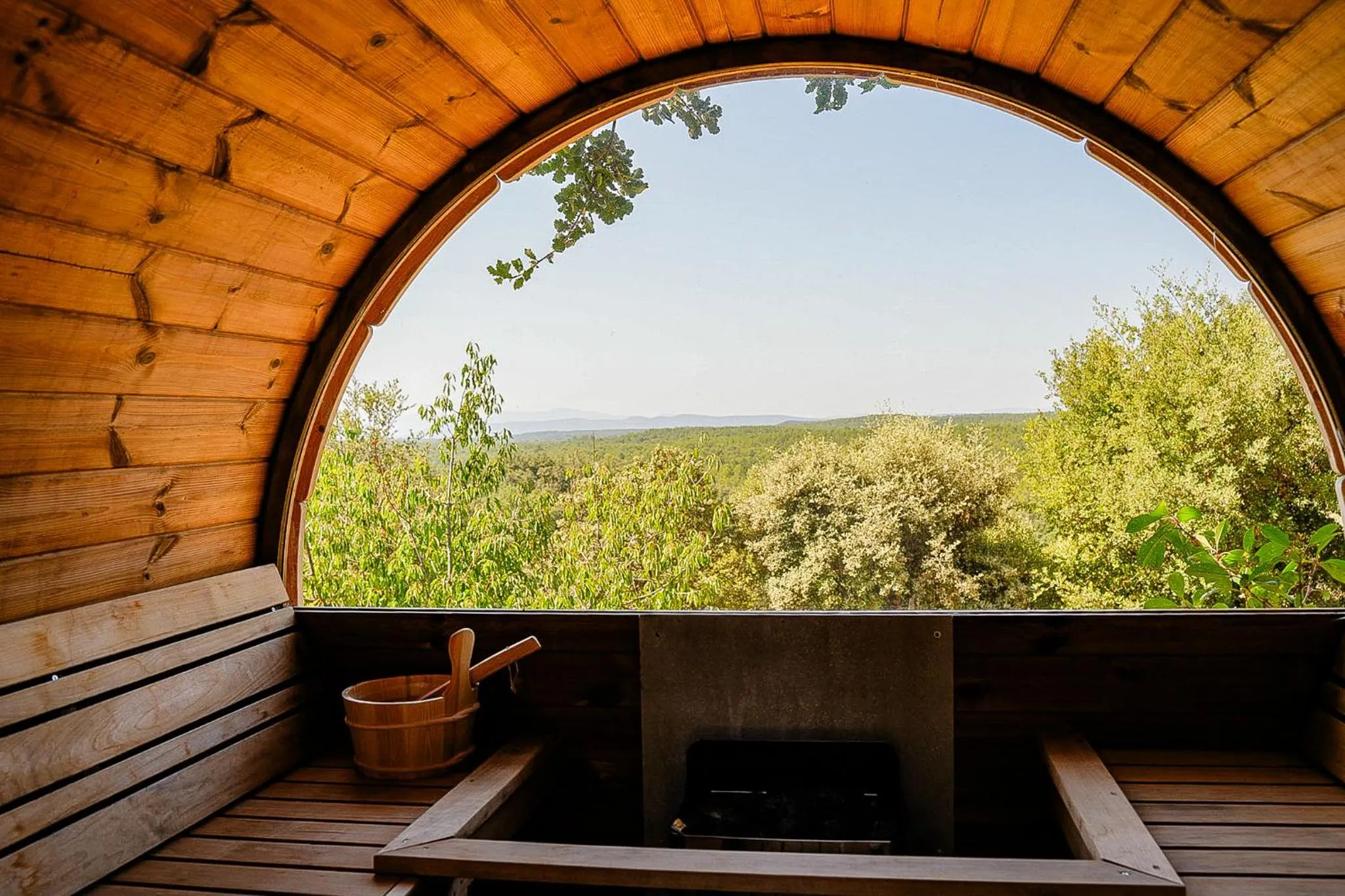 Sauna in Domaine Monte Verdi