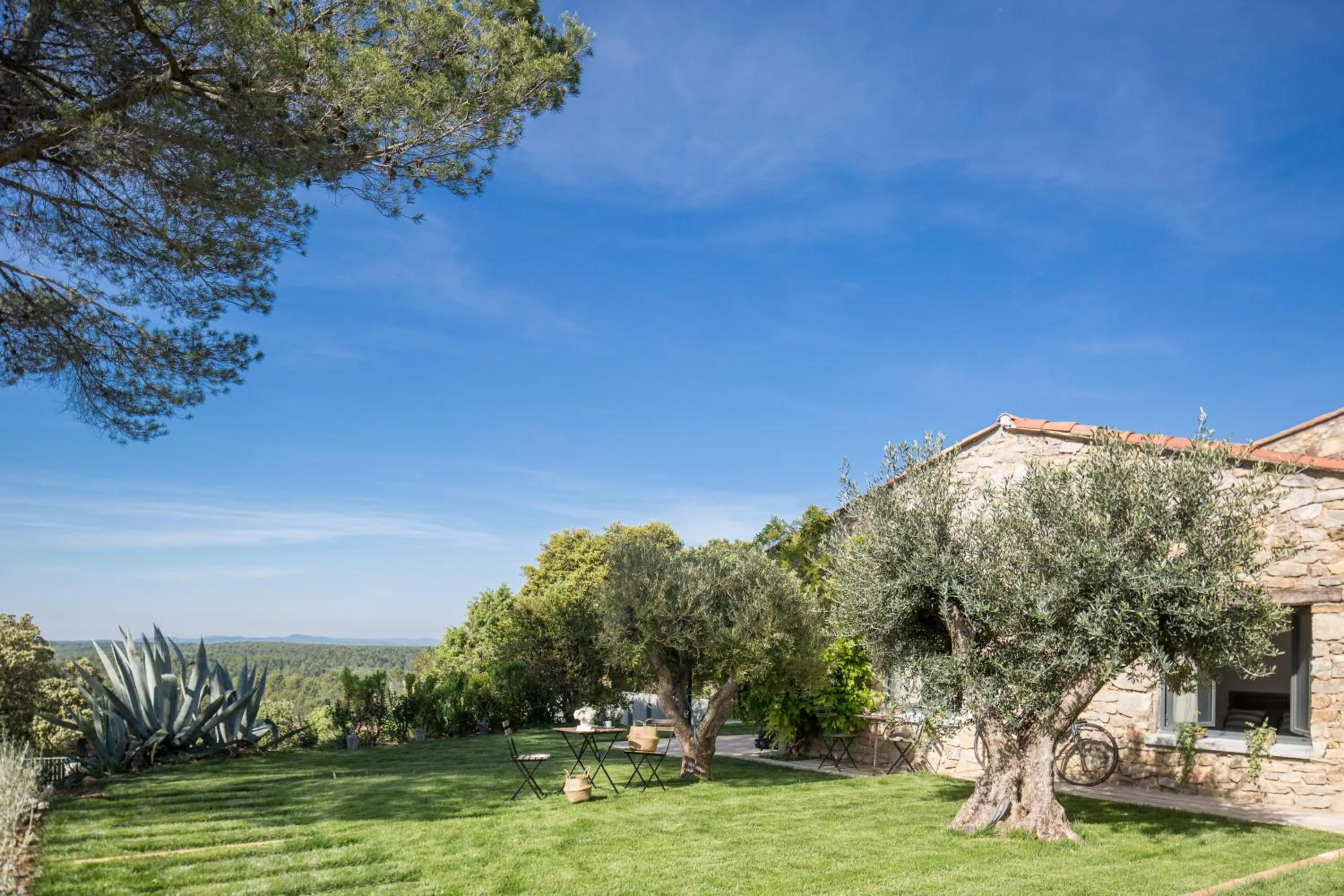 Garden in Domaine Monte Verdi