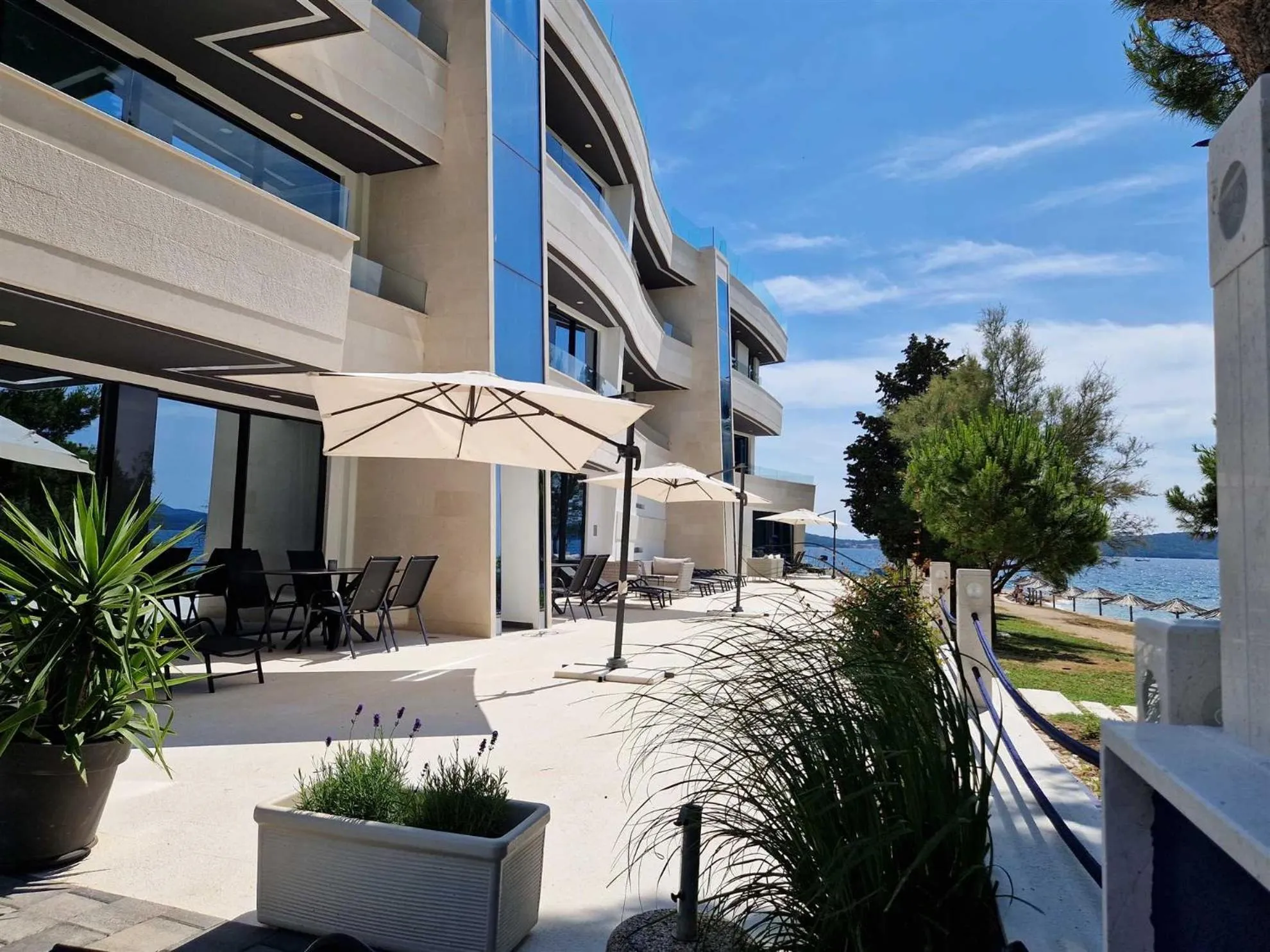 One-Bedroom Apartment with Sea View in Apartments Dalmatia Infinity