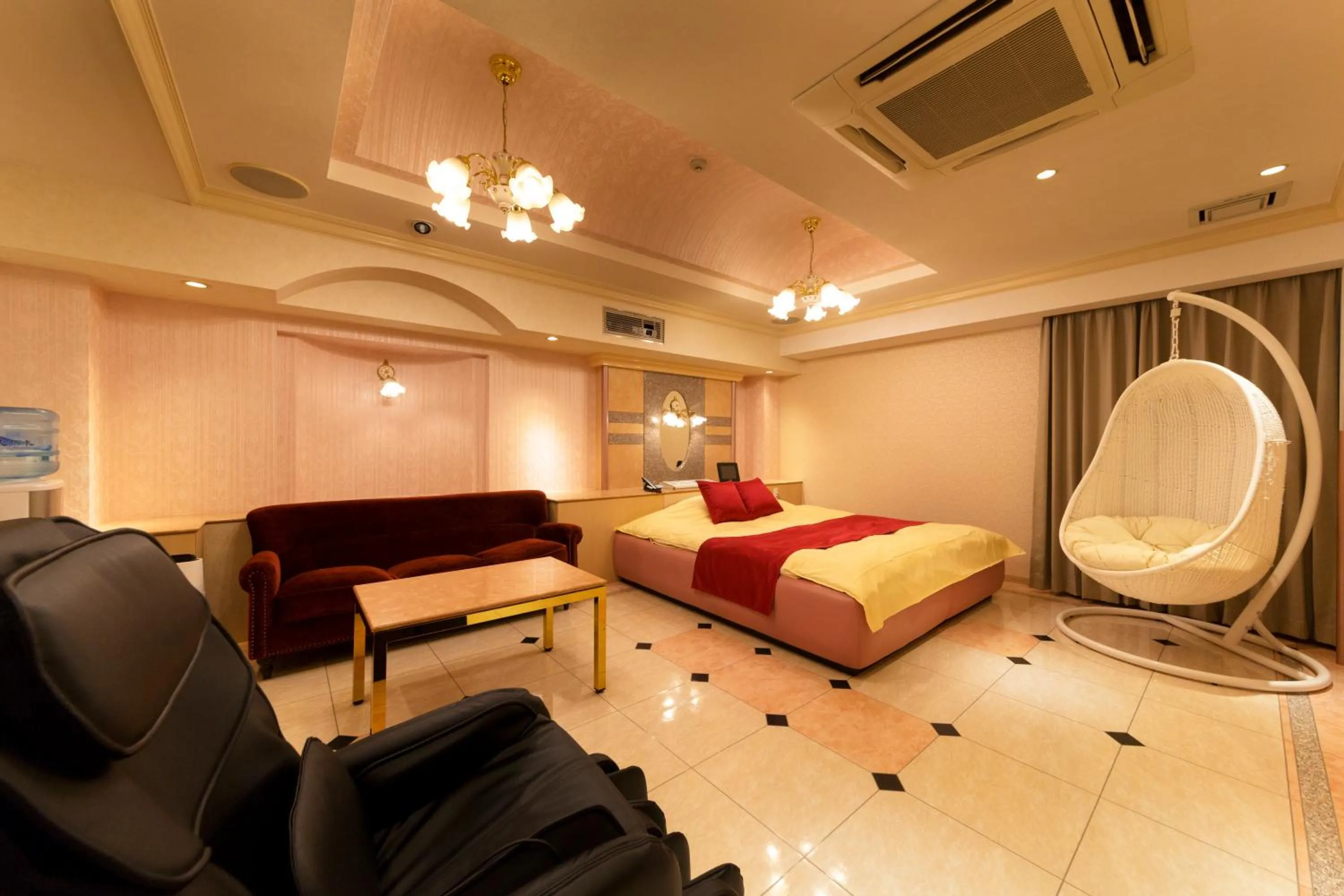 Bed in Hotel Luna Ikeda (Adult Only)