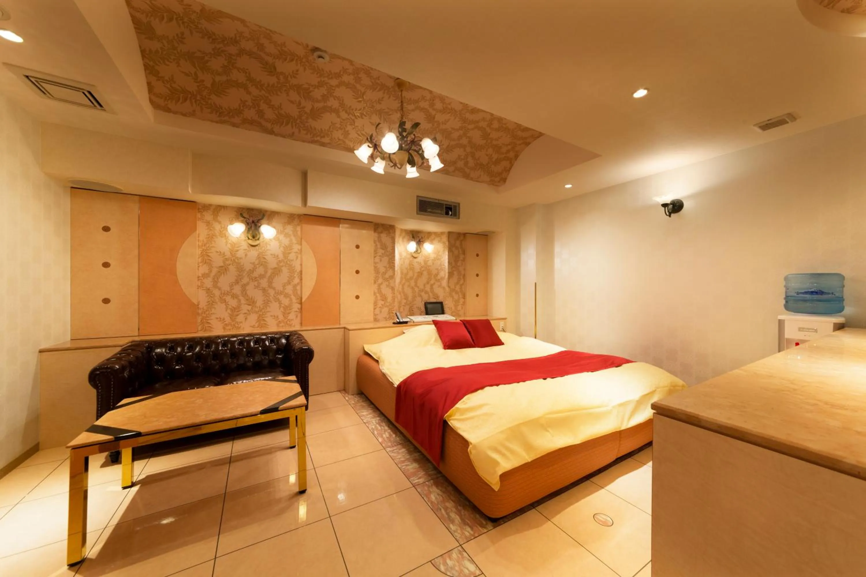Bed in Hotel Luna Ikeda (Adult Only)