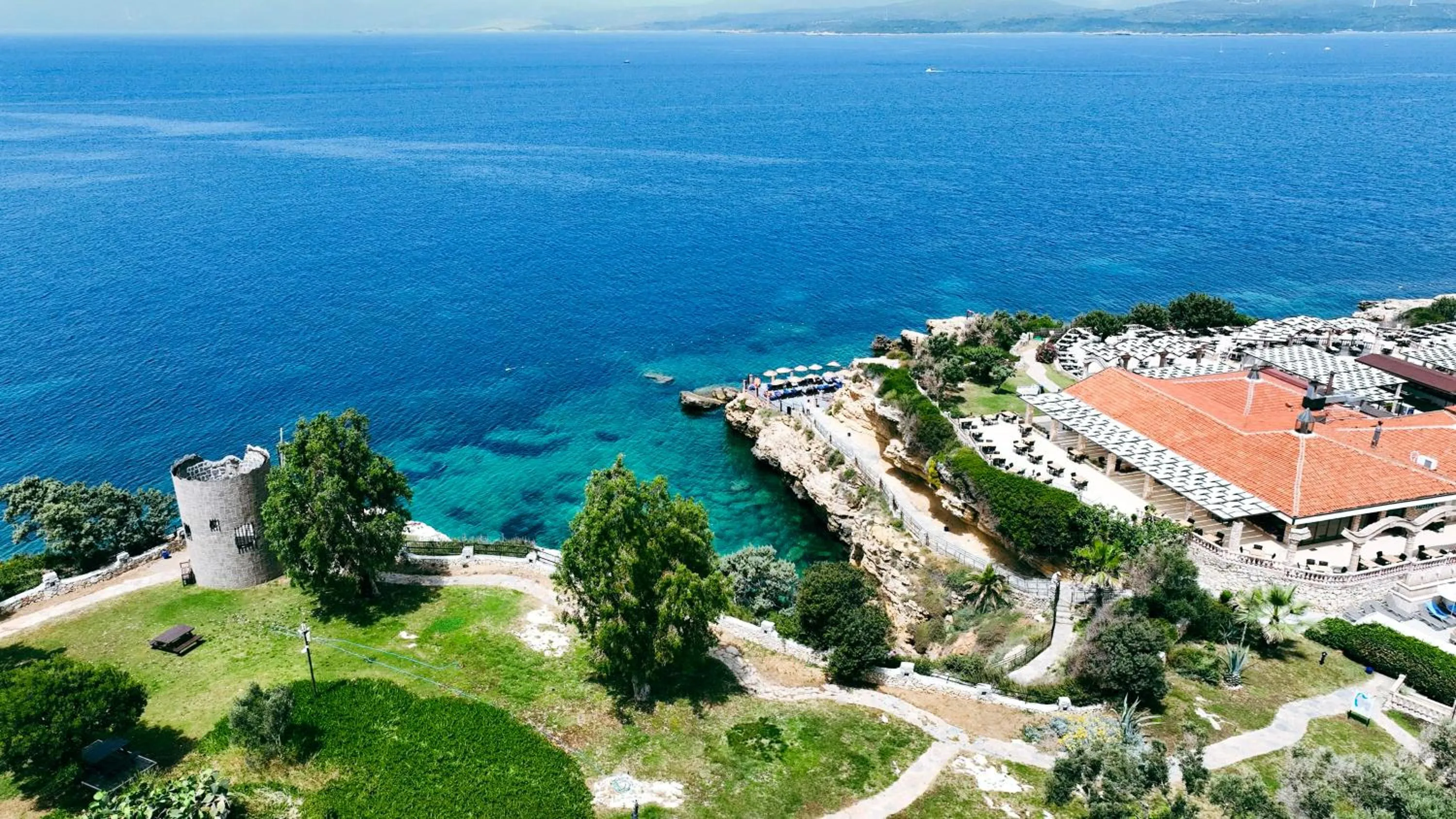 Bird's eye view in Club Resort Atlantis