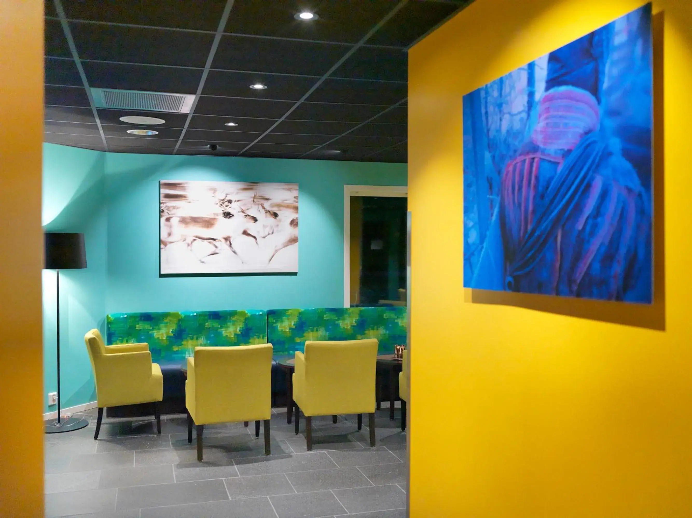 Lobby or reception in Thon Hotel Kautokeino Lobby or reception in Thon Hotel Kautokeino