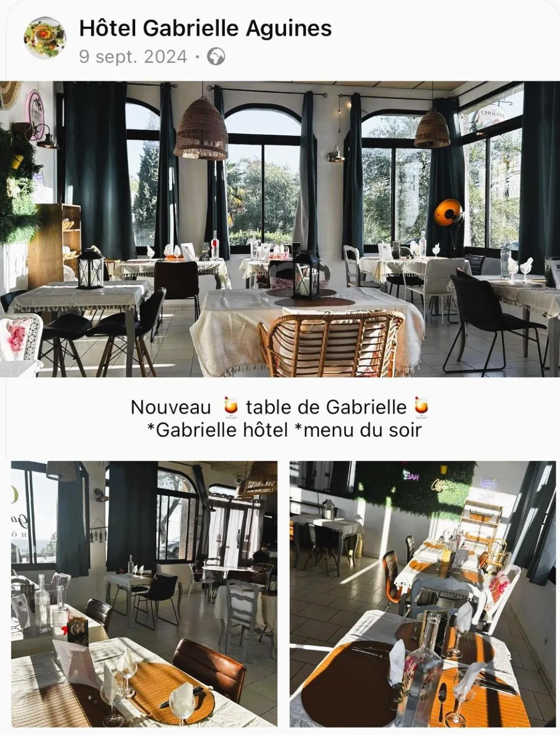 Lounge or bar in Gabrielle hôtel