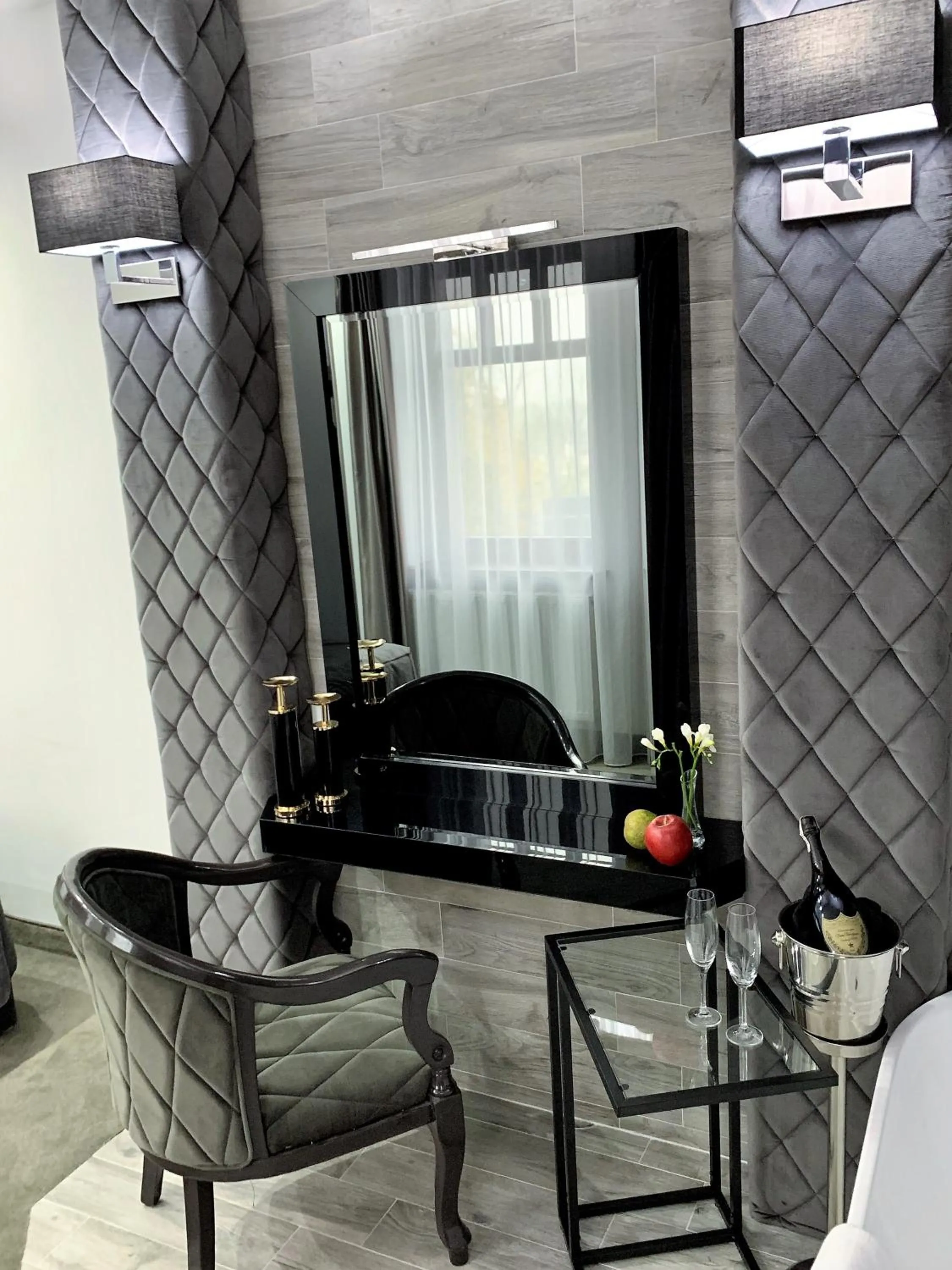 Seating area in Hotel Fado