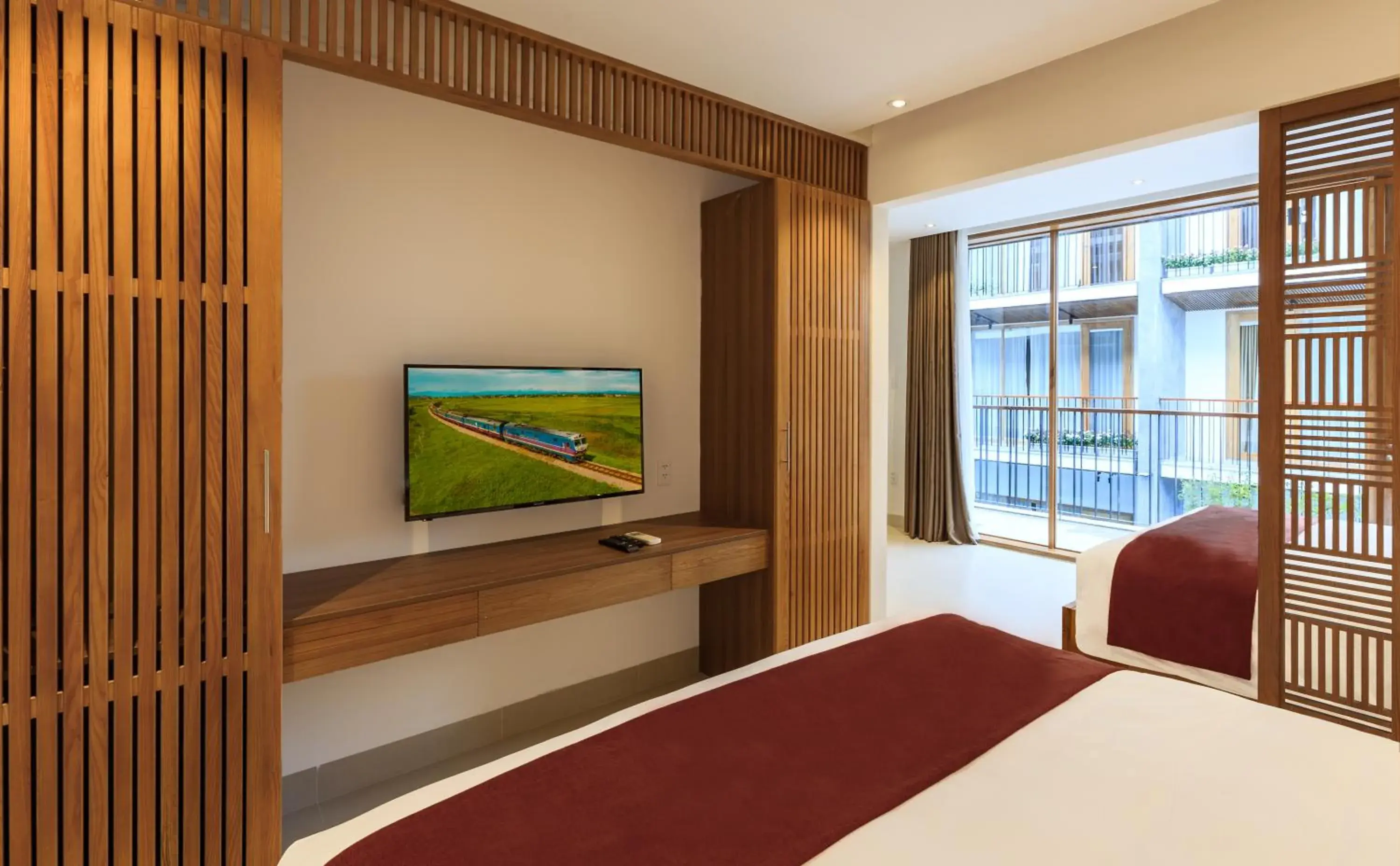 Bed in Tam House Villa Hotel Bed in Tam House Villa Hotel