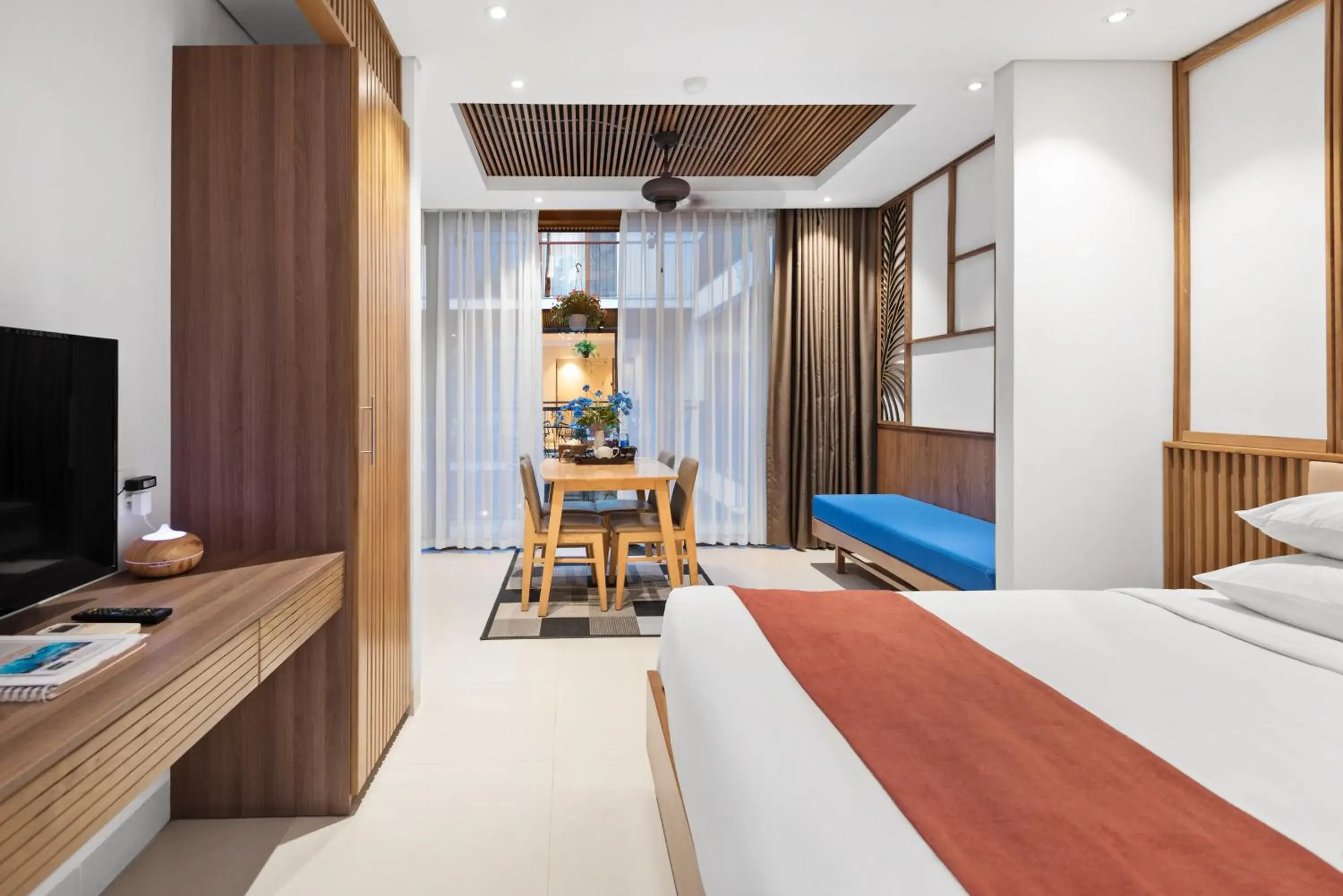 Bed in Tam House Villa Hotel Bed in Tam House Villa Hotel