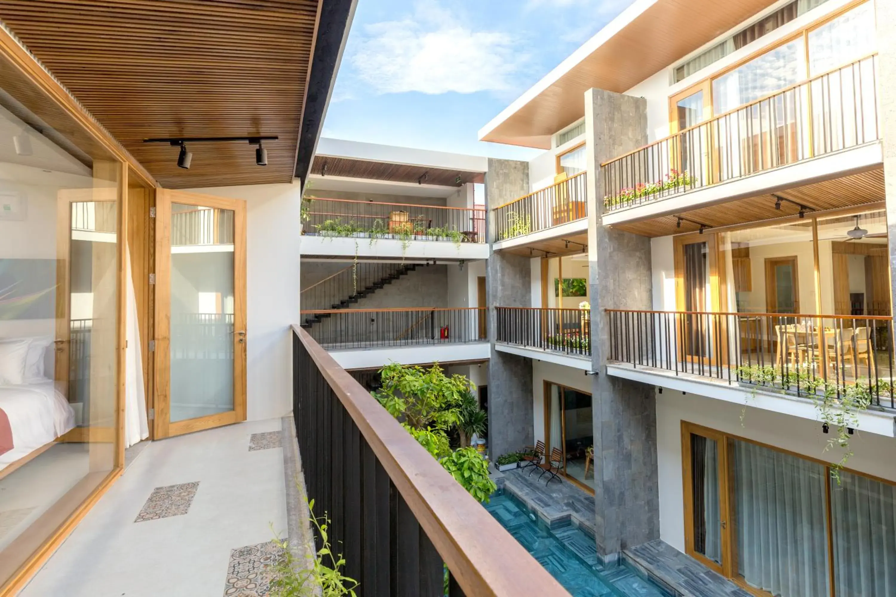 Property building in Tam House Villa Hotel Property building in Tam House Villa Hotel