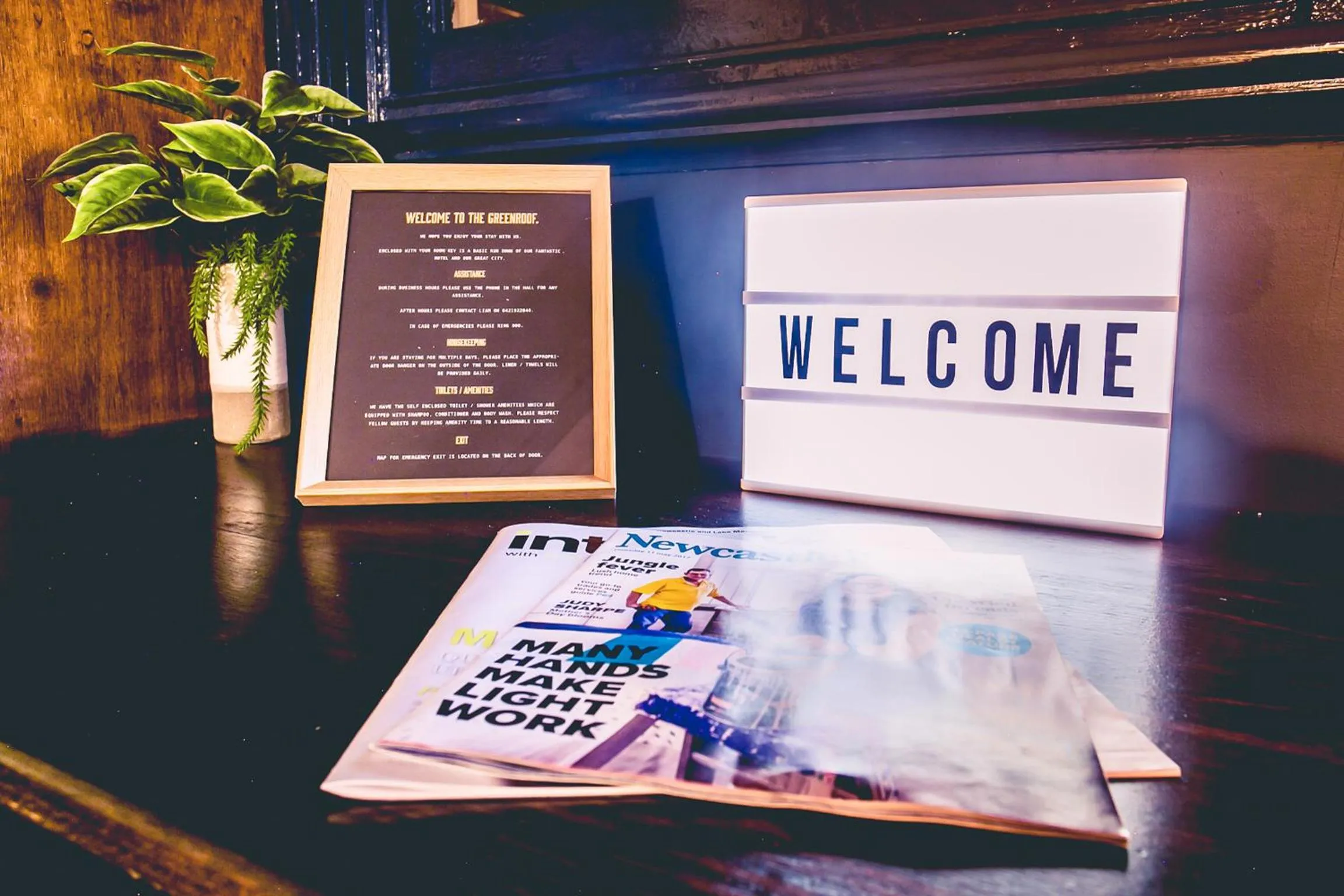 Decorative detail in The Greenroof